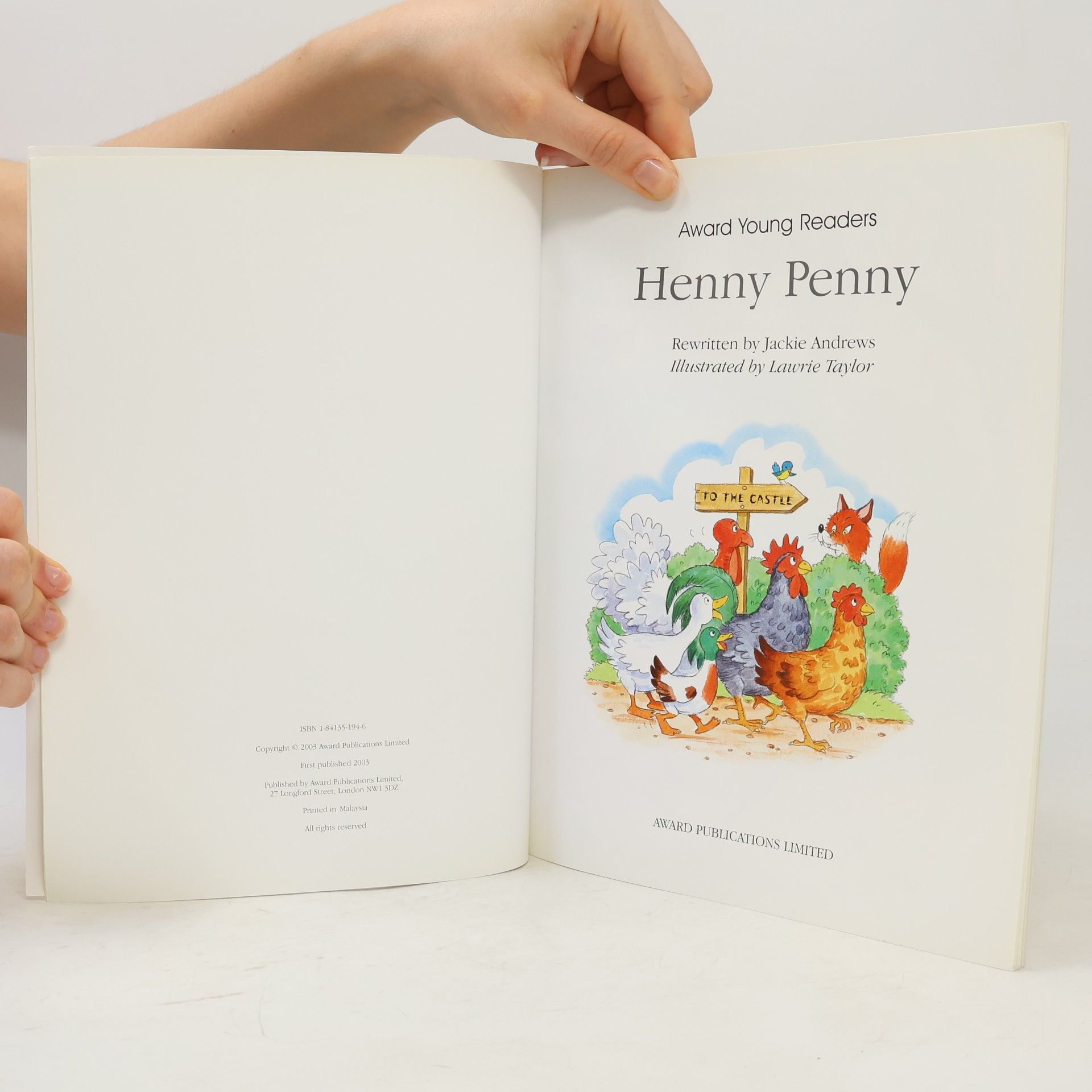 Anna Award Award Young Readers: Henny Penny