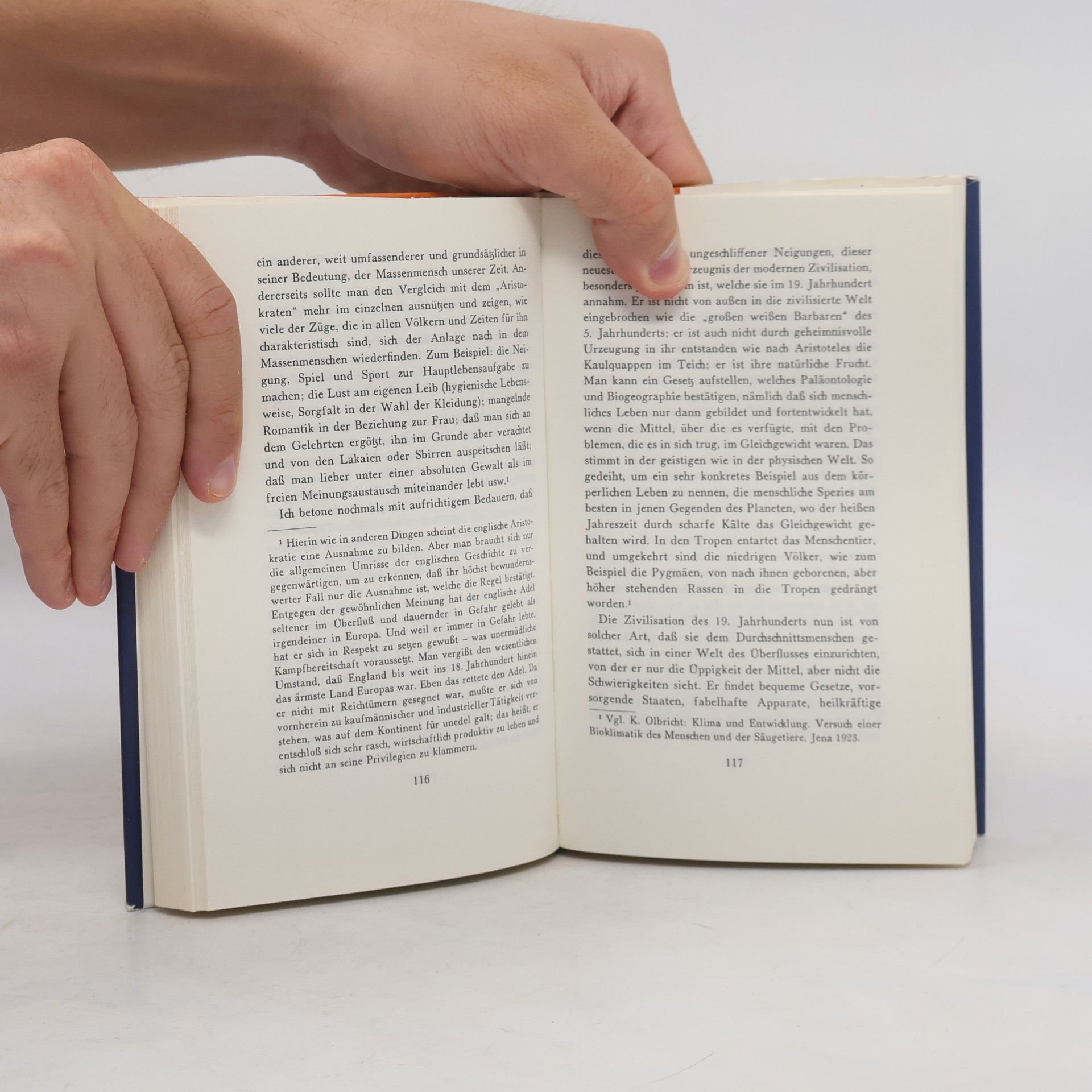 José Ortega y. Gasset Der Aufstand der Massen