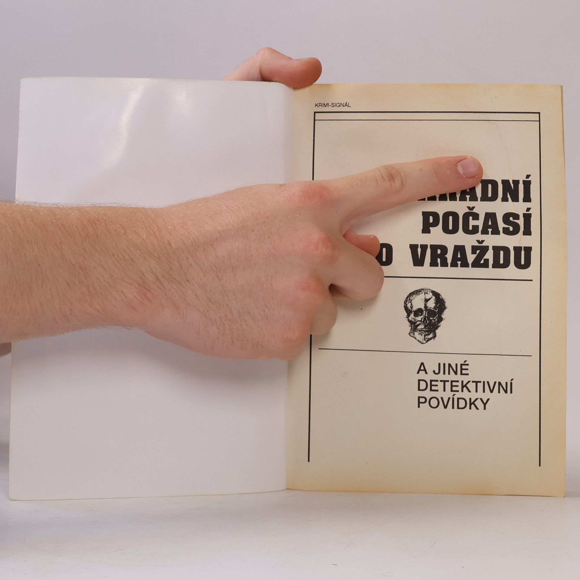Jan J. Vaněk Parádní počasí pro vraždu (a další kriminální příběhy)