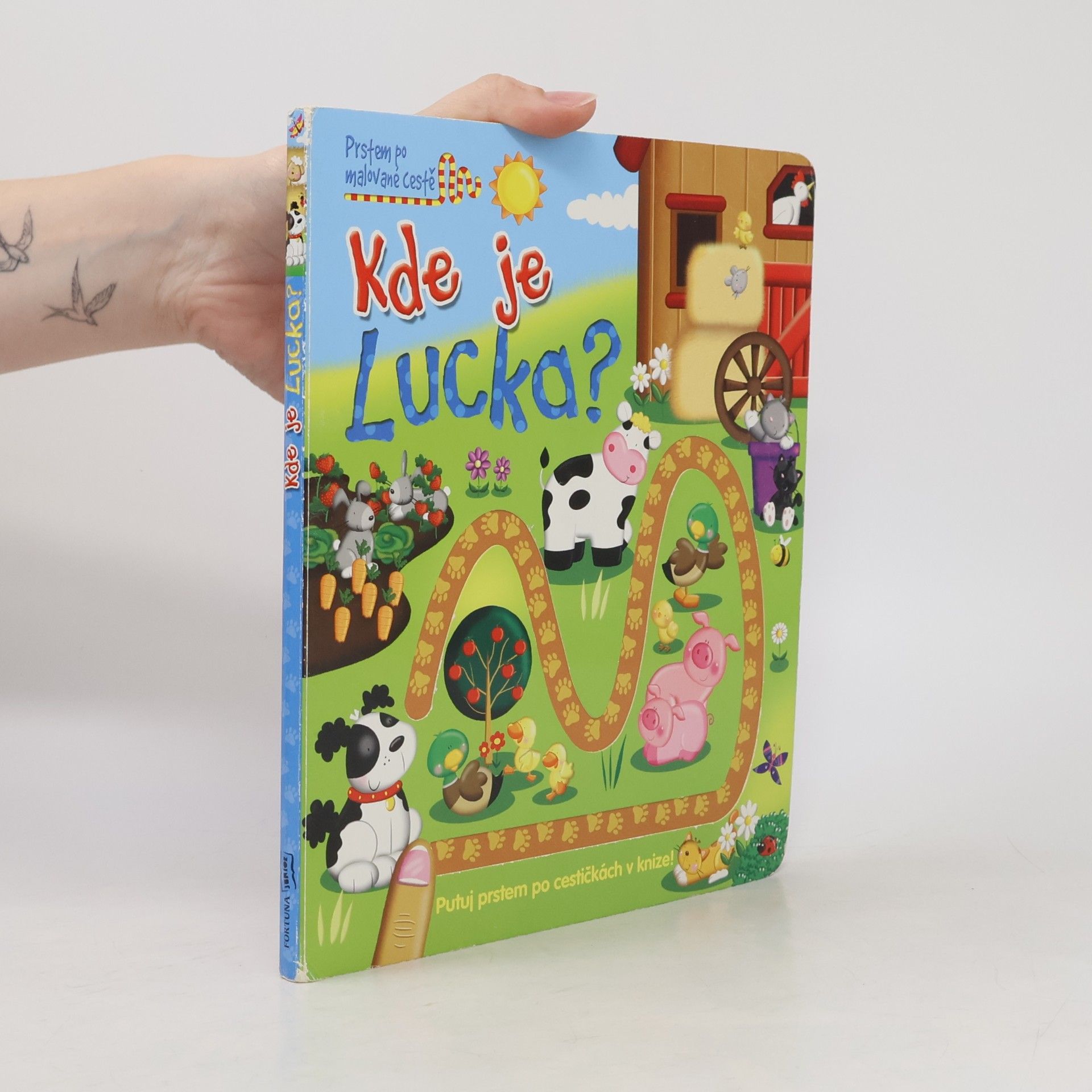 Kde je Lucka? : prstem po malované cestě