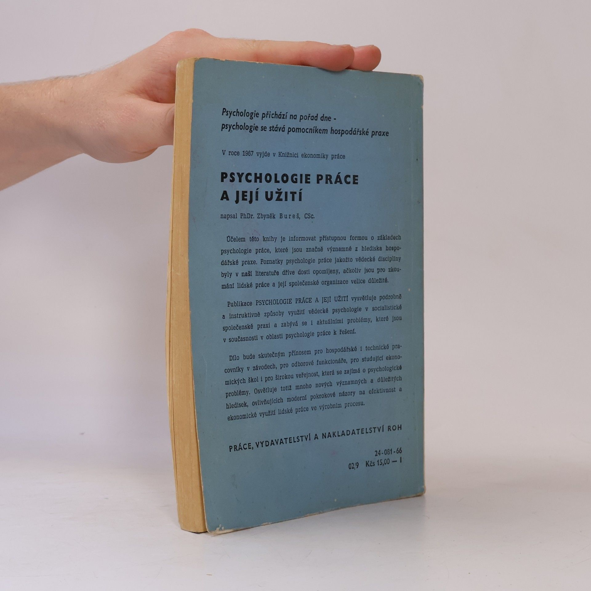 Various authors Psychologie v systému práce s lidmi