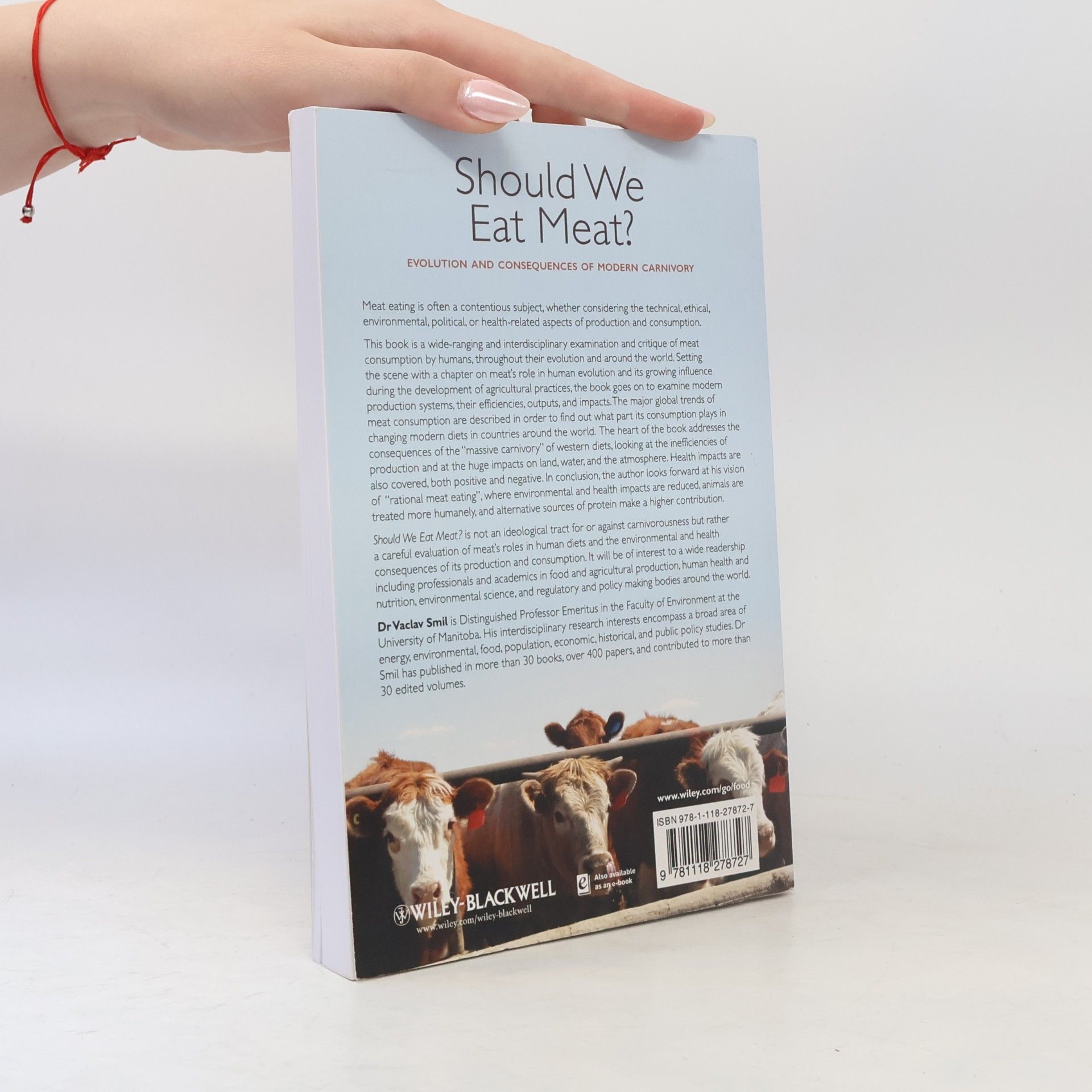Vaclav Smil Should We Eat Meat?