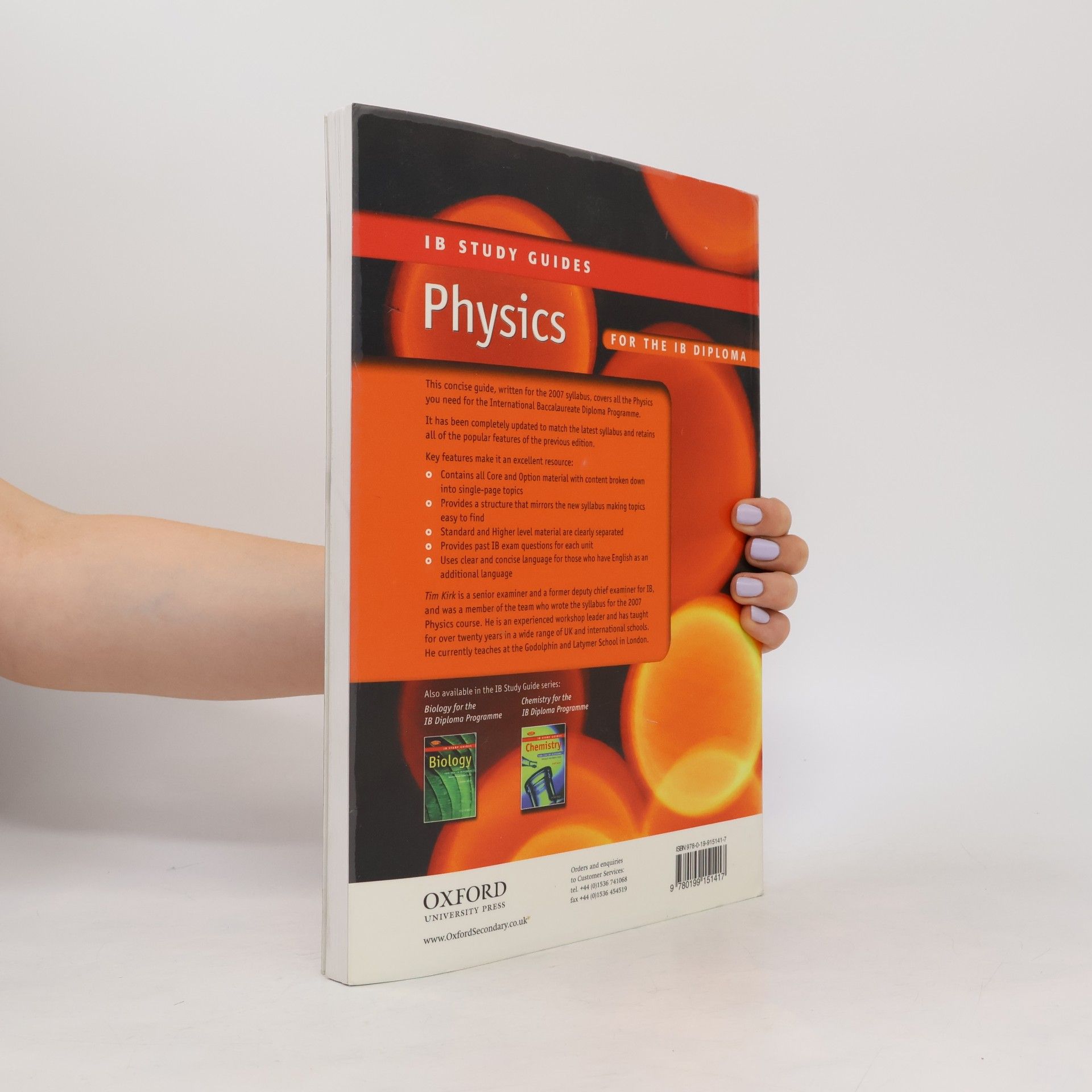 Tim Kirk IB Study Guides: Physics for the IB Diploma