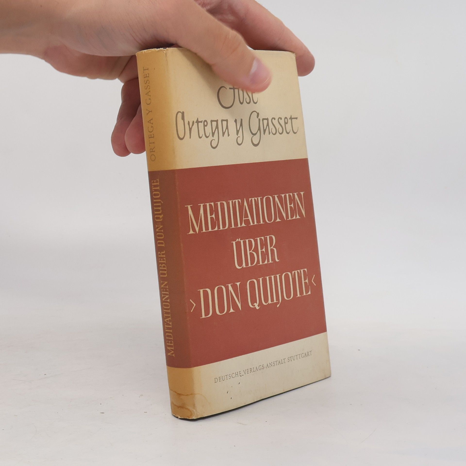 José Ortega y Gasset Meditationen über Don Quijote