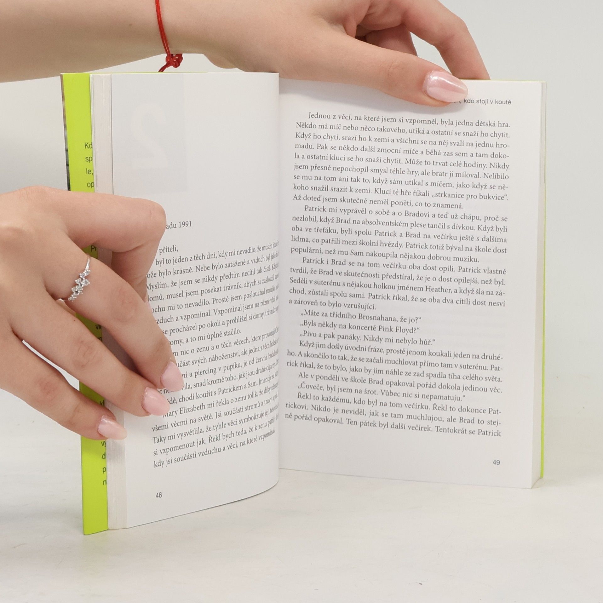 Stephen Chbosky Ten, kdo stojí v koutě