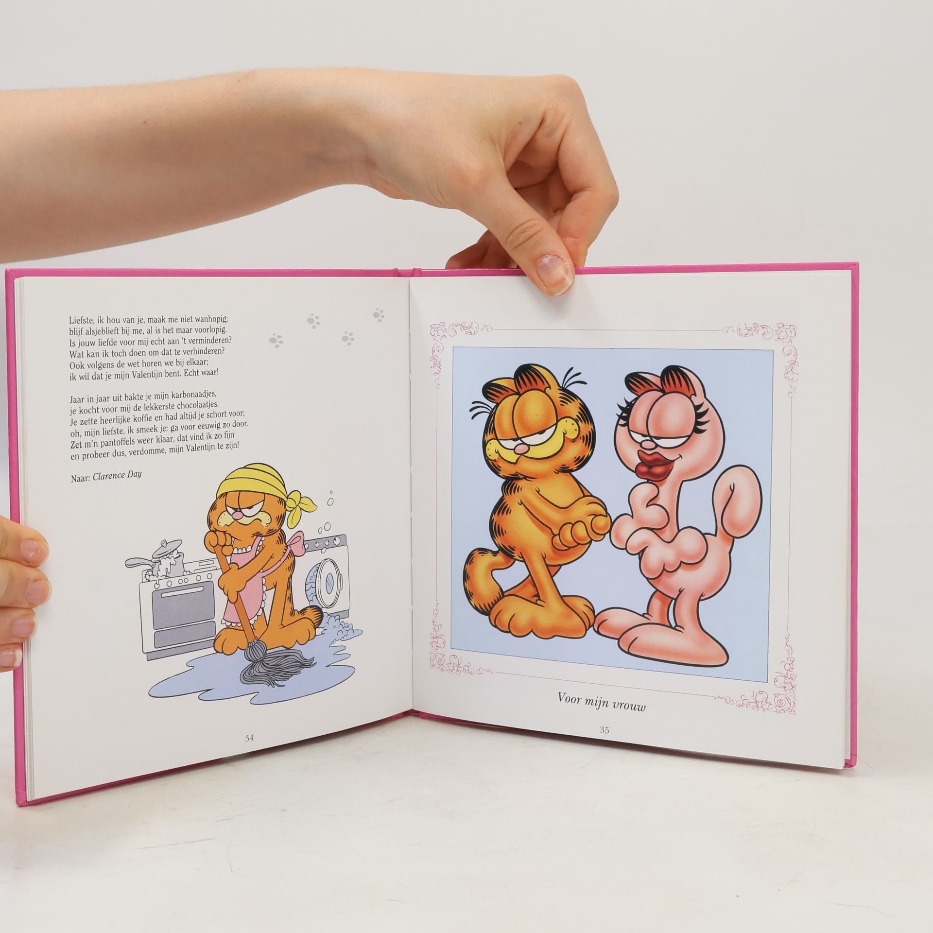 Jim Davis Garfield voor verliefden