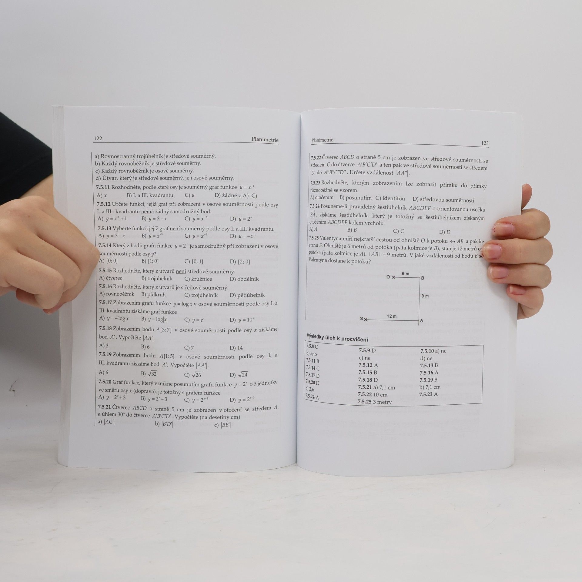 Miroslav Hruška Státní maturita z matematiky v testových úlohách včetně řešení