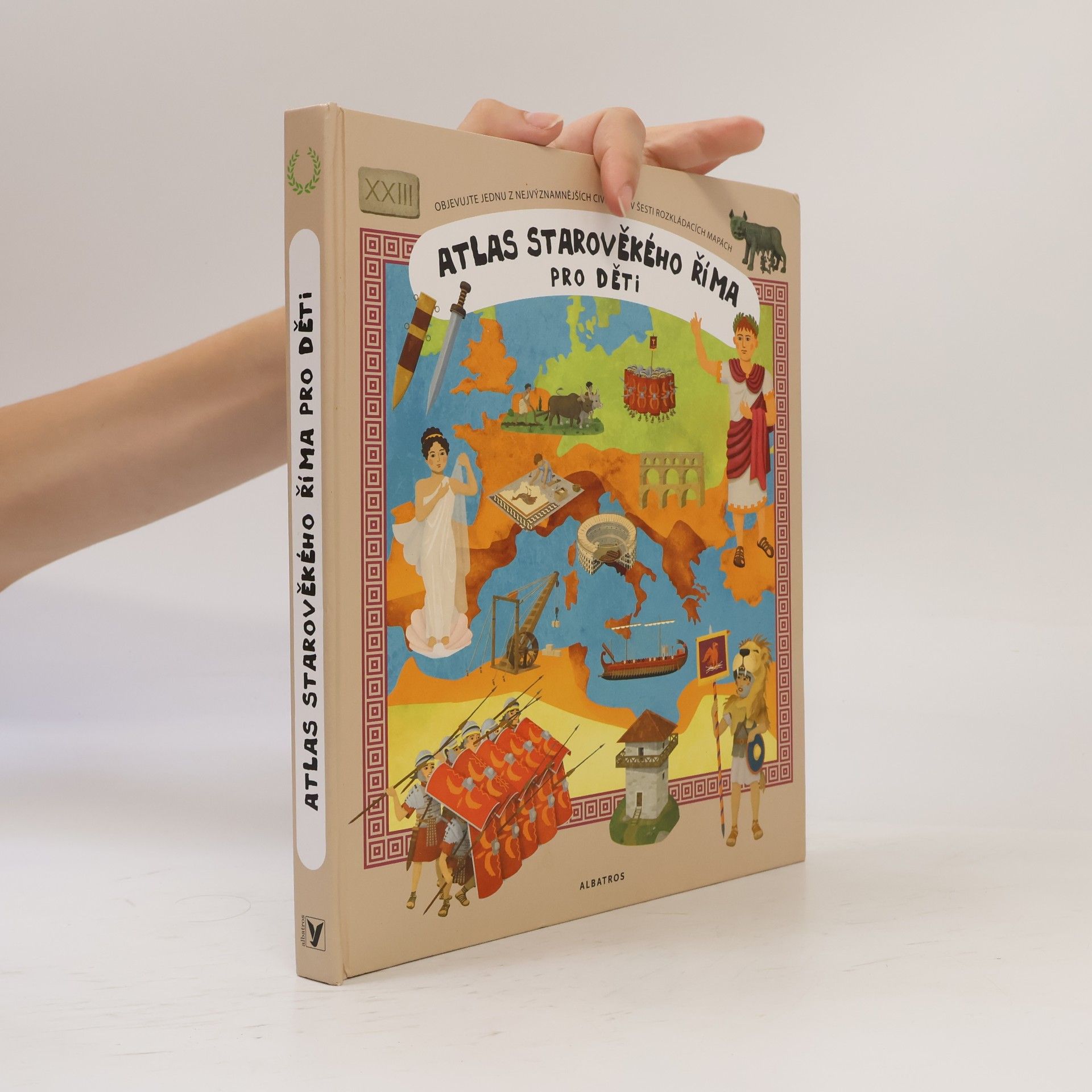 Oldřich Růžička Atlas starověkého Říma pro děti