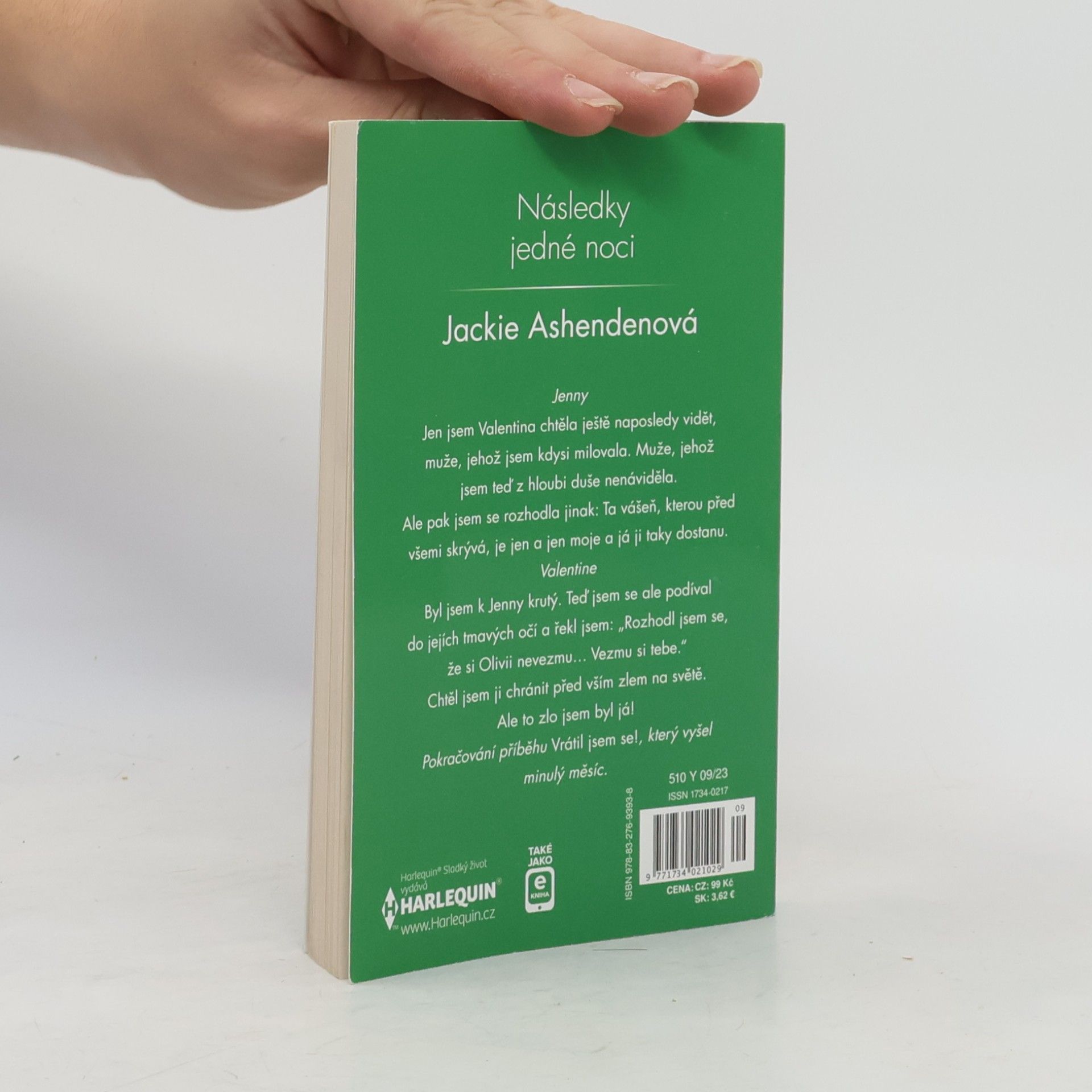 Jackie Ashenden Následky jedné noci