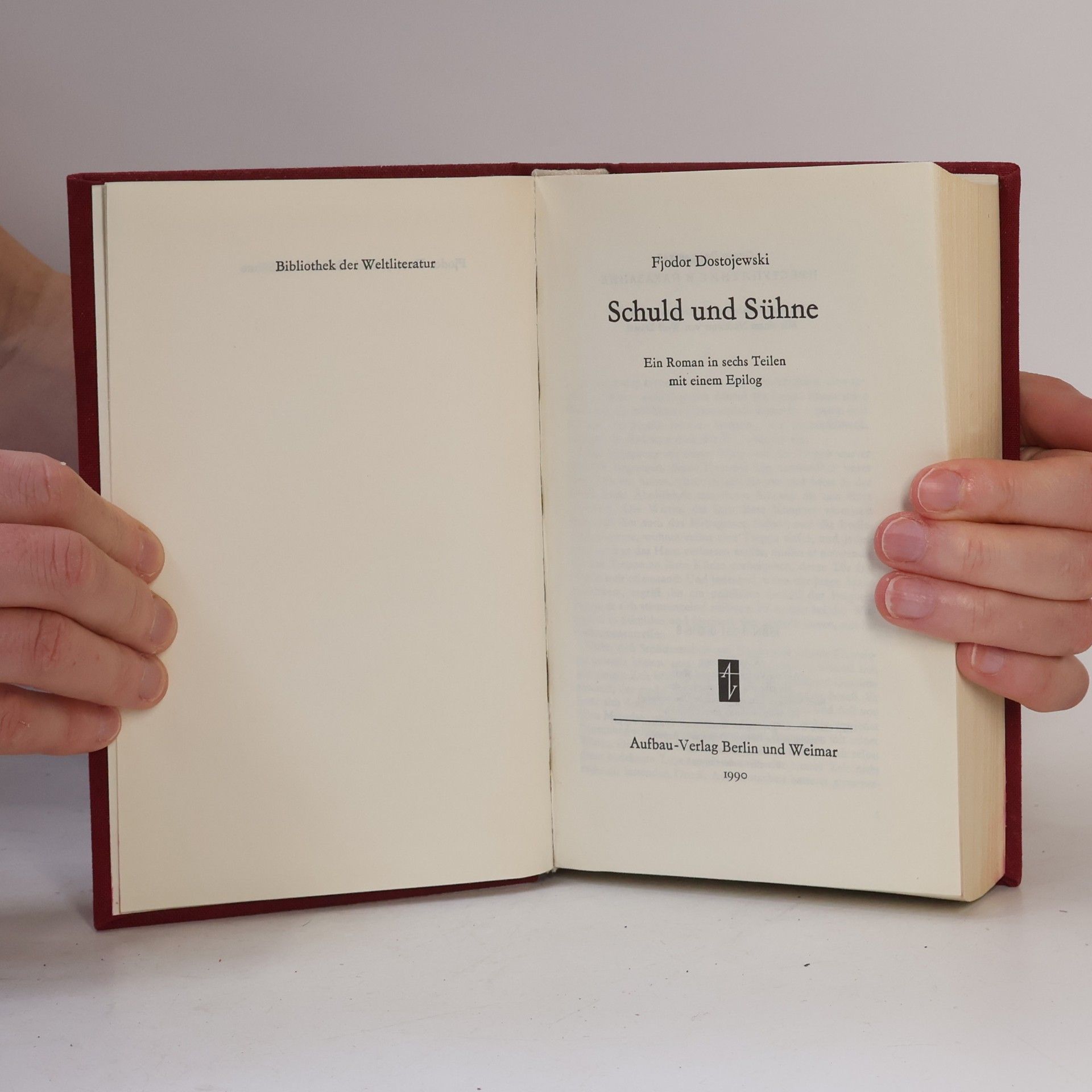 Fyodor Dostoyevsky Schuld und Sühne