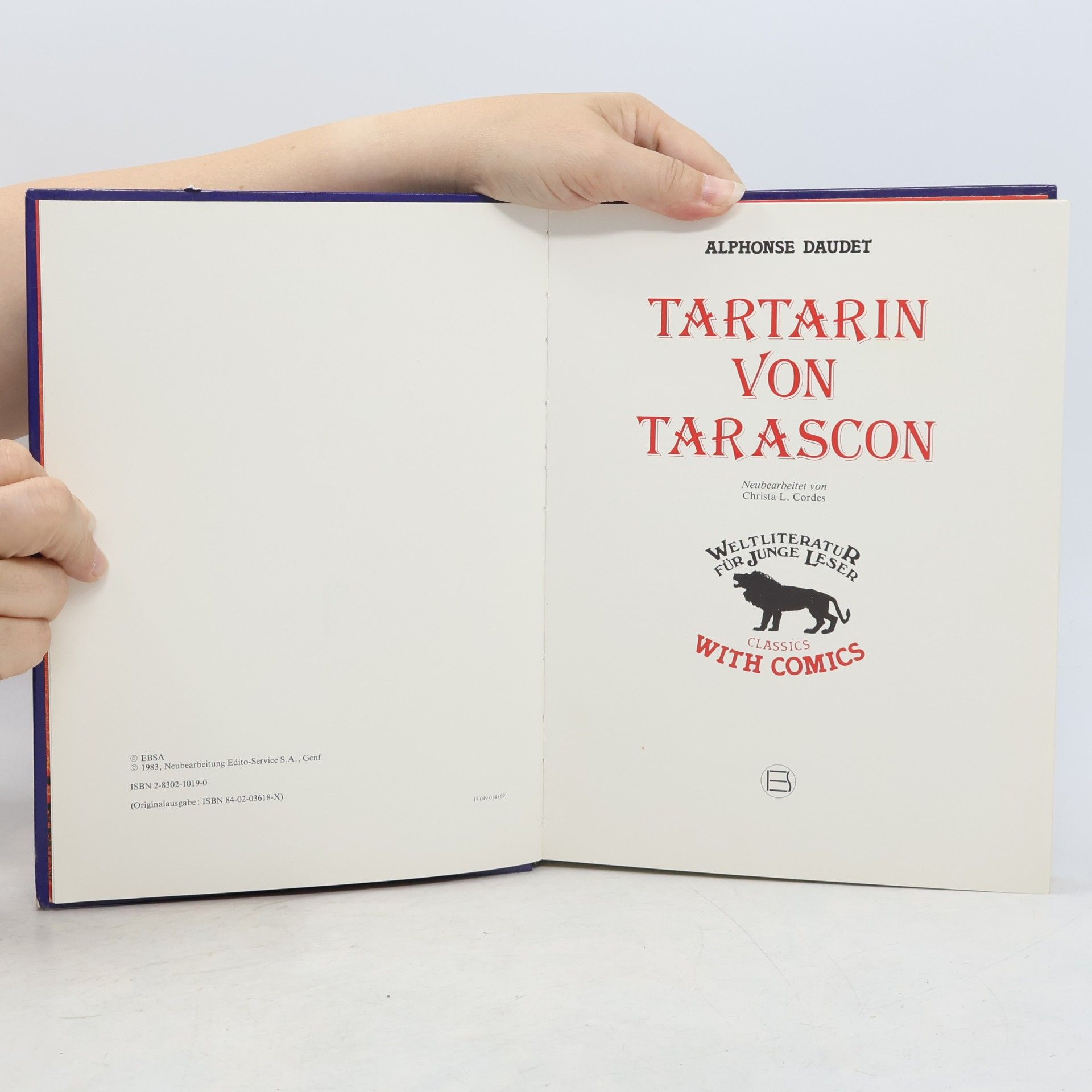 Alphonse Daudet Weltliteratur für junge Leser: Tartarin von Tarascon