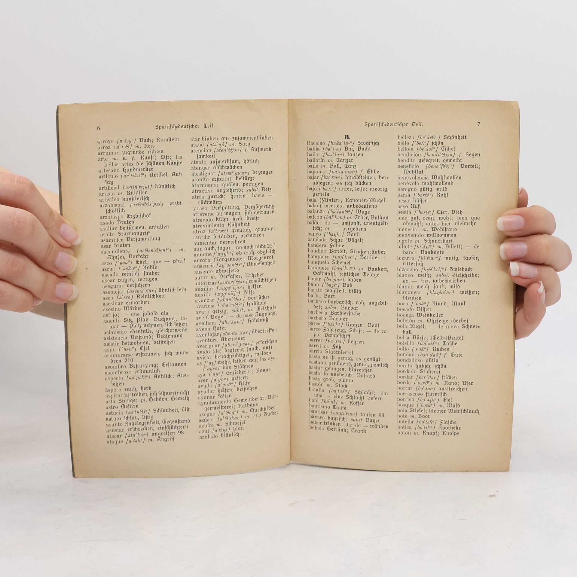 Various authors Spanisch-deutsches u. deutsch-spanisches Wörterbuch zur Spanischen Konversations-Grammatik