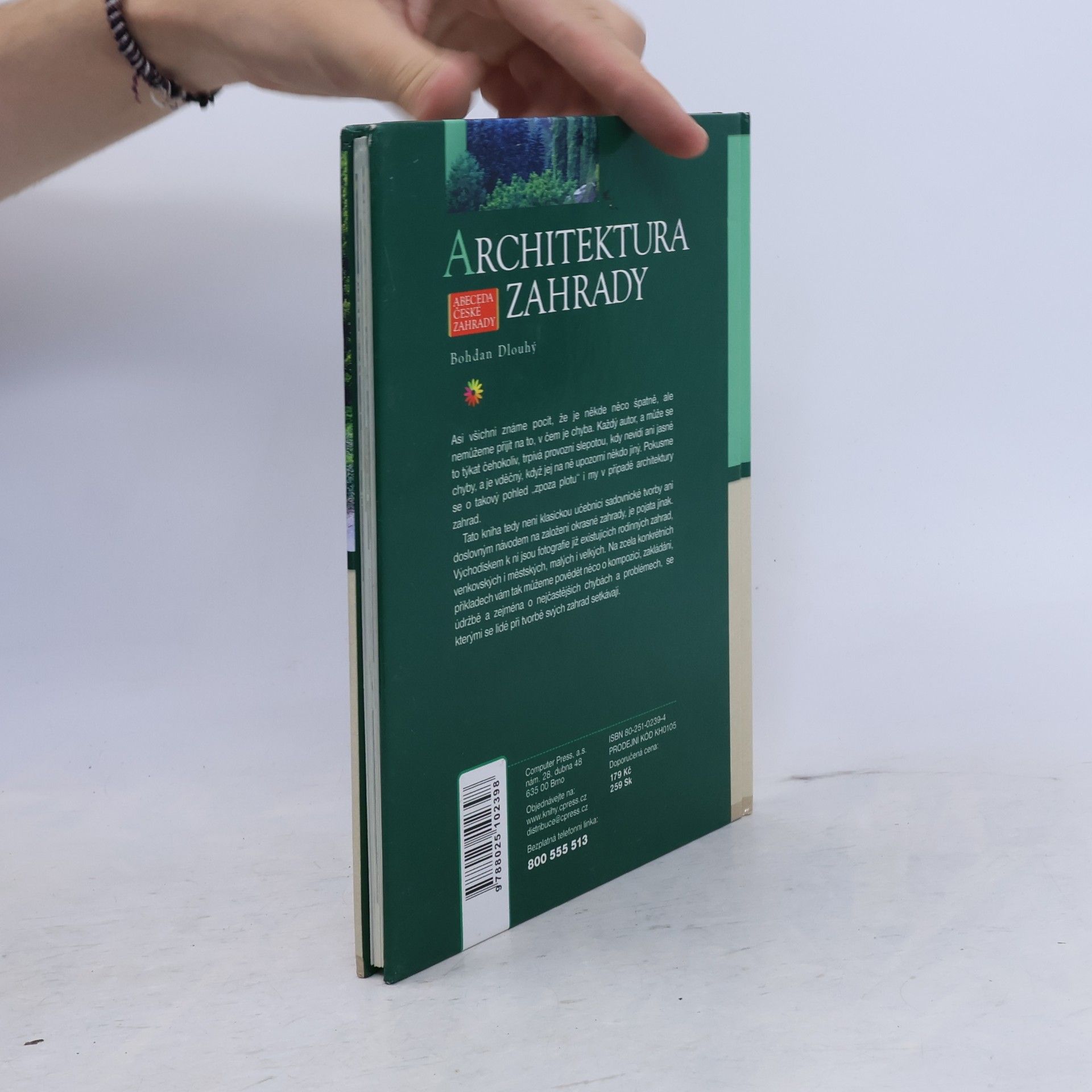 Bohdan Dlouhý Architektura zahrady