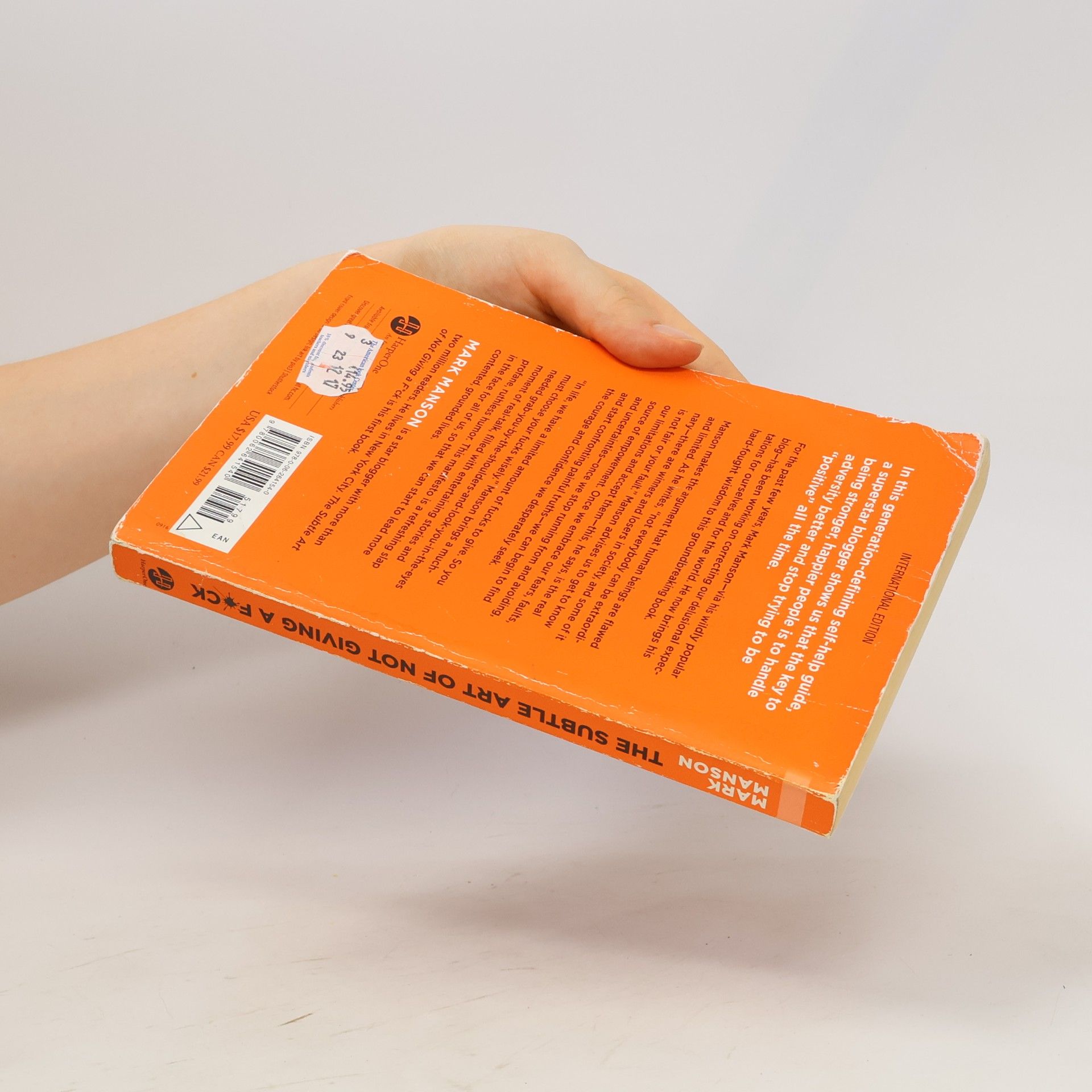 Mark Manson The Subtle Art of Not Giving a Fuck