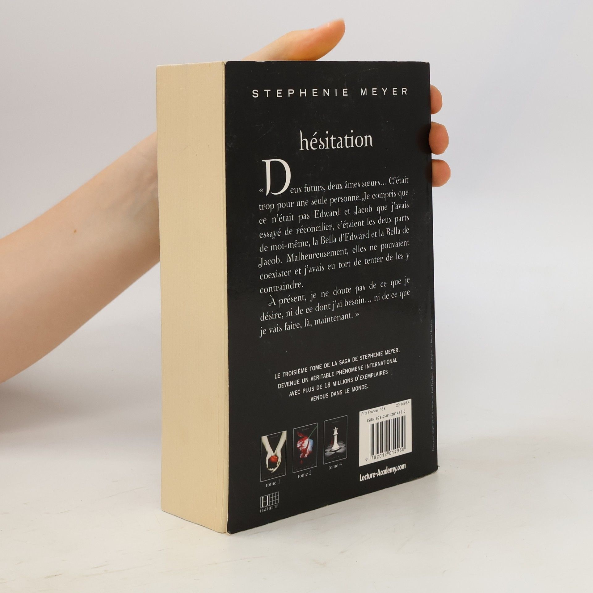 Stephenie Meyer Hésitation