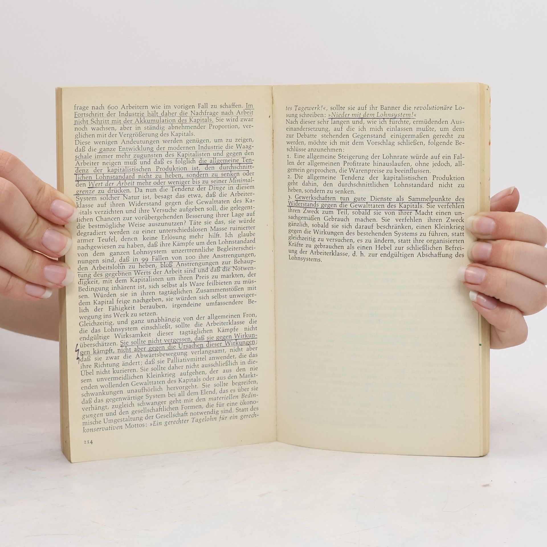 Karl Marx Studienausgabe in 4 Bänden - II. Politische Ökonomie