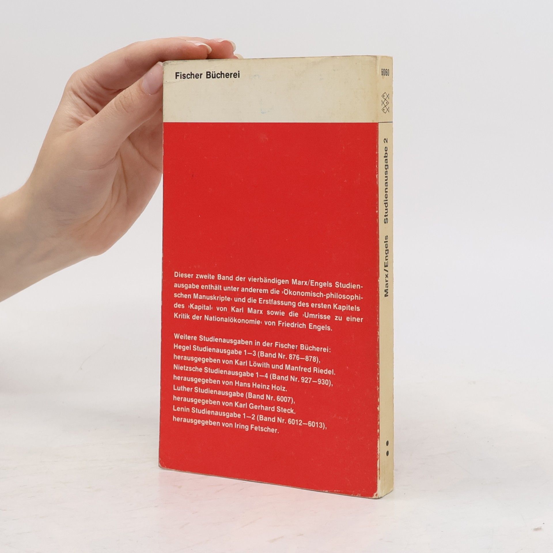 Karl Marx Studienausgabe in 4 Bänden - II. Politische Ökonomie