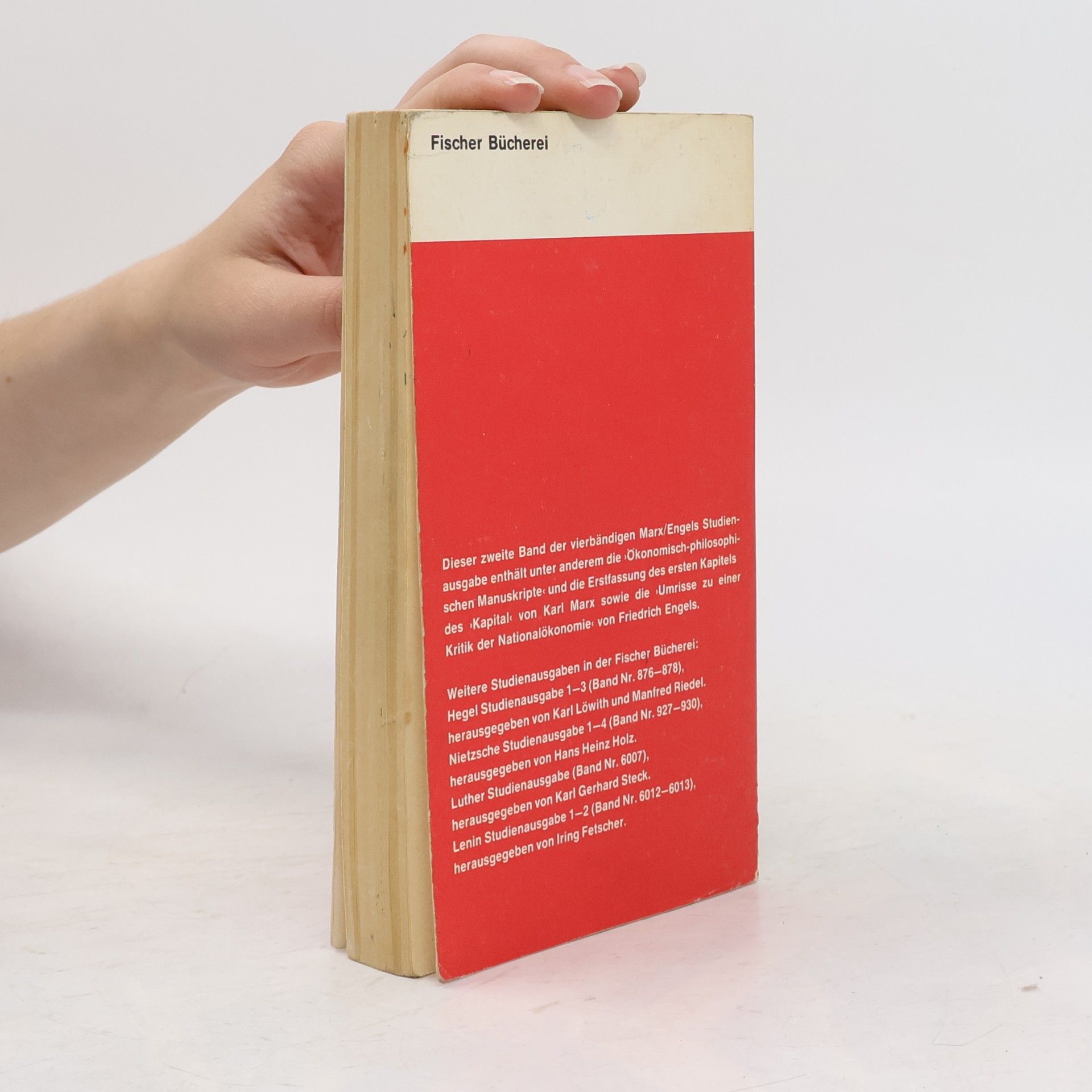 Karl Marx Studienausgabe in 4 Bänden - II. Politische Ökonomie
