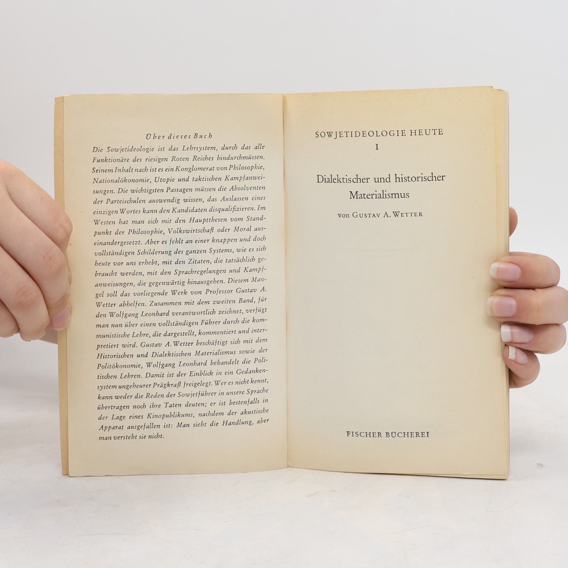 Gustav A. Wetter Sowjetideologie heute 1