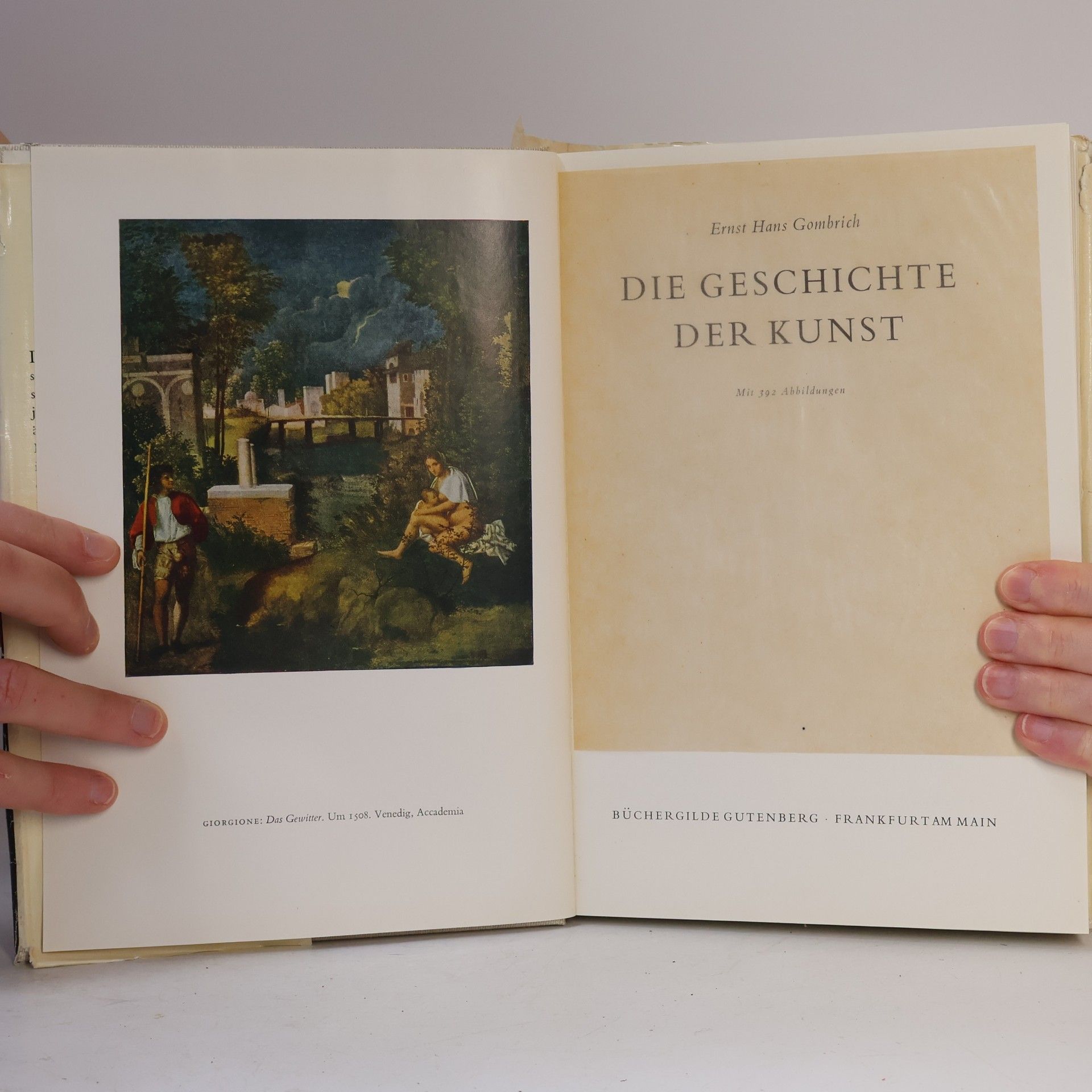 Ernst Gombrich Die Geschichte der Kunst : mit 392 Abbildungen
