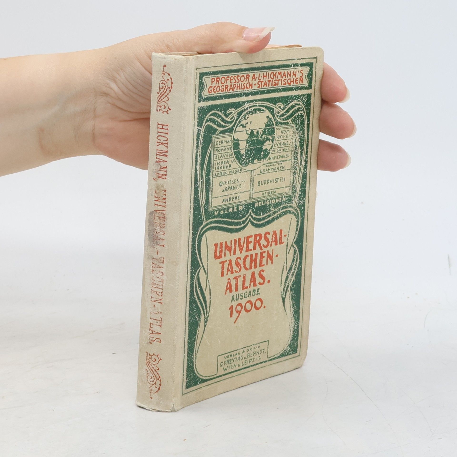 Geographisch-statistischer Universal-Taschen-AtlasAlois Ludvik Hickmann