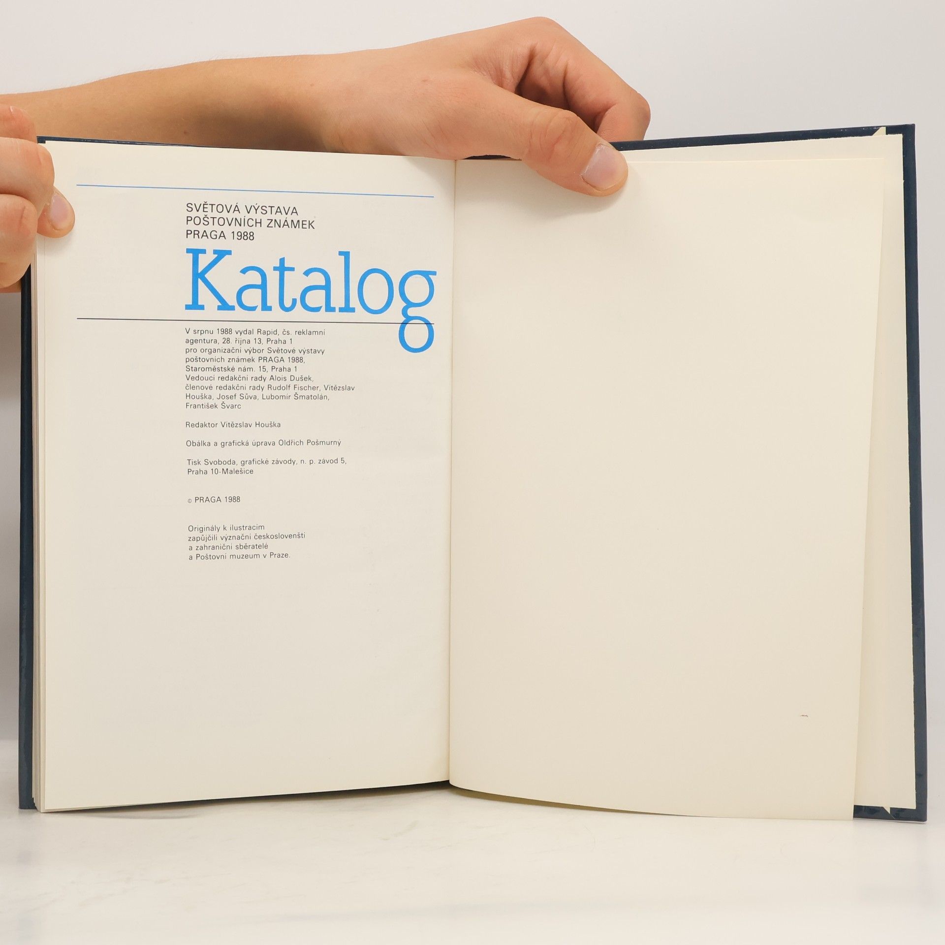 Autorenkollektiv Katalog. Světová výstava poštovních známek Praga 1988