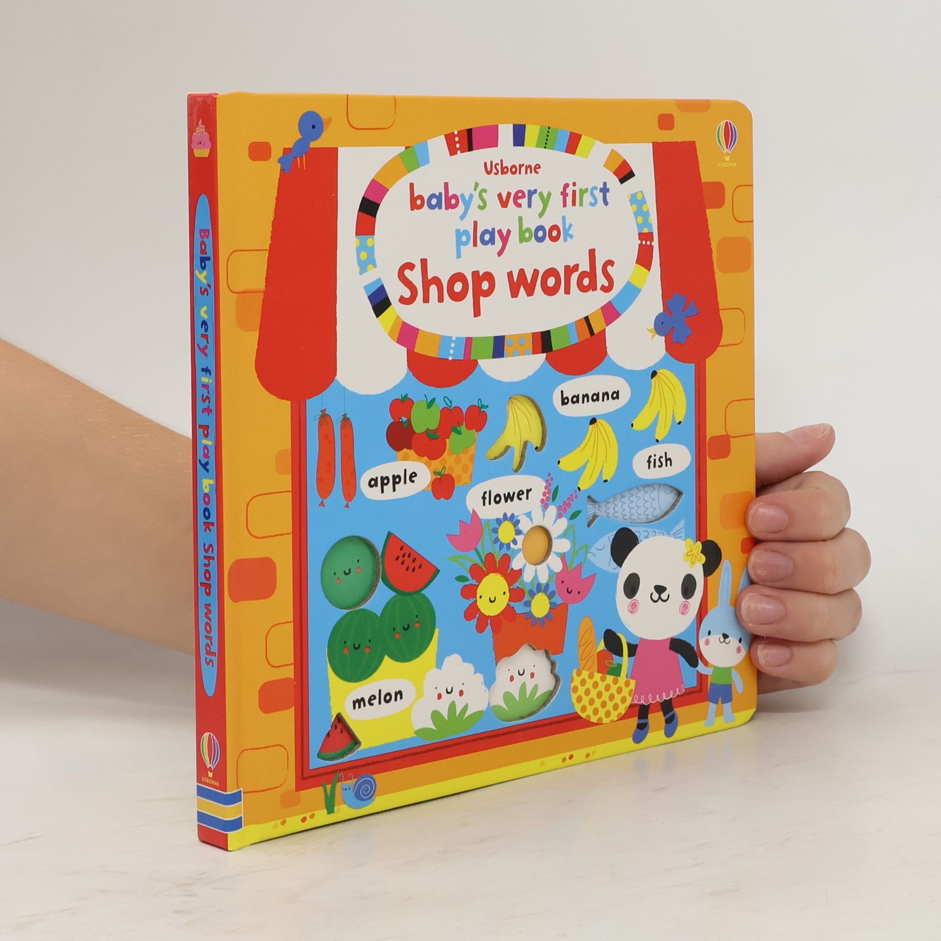 Stella Baggott Baby's very first play book: shop words