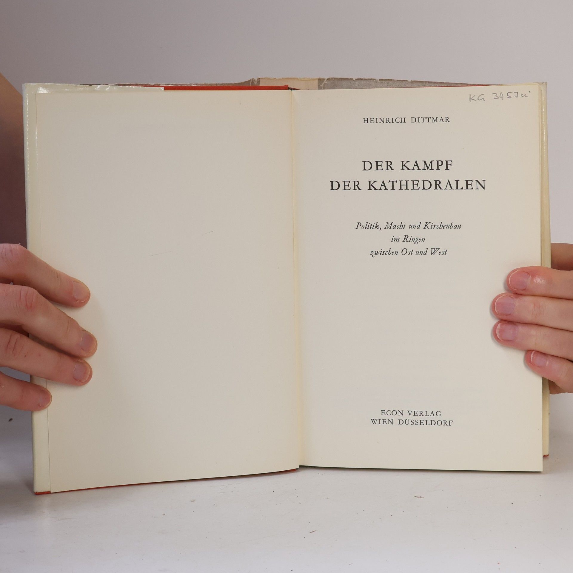 Heinrich Dittmar Der Kampf der Kathedralen