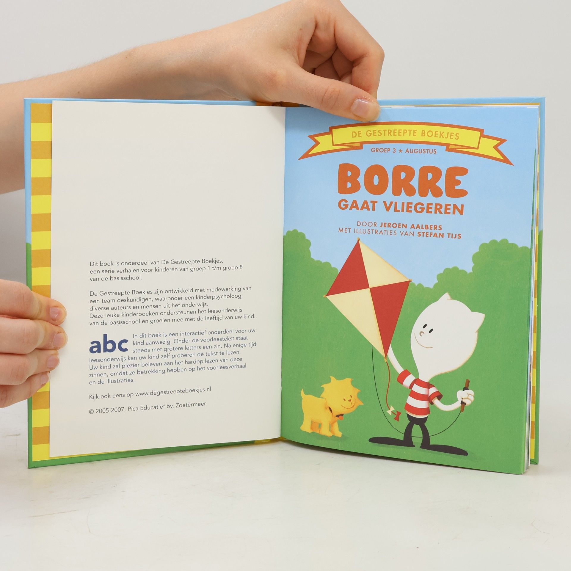 Jeroen Aalbers Borre gaat vliegeren