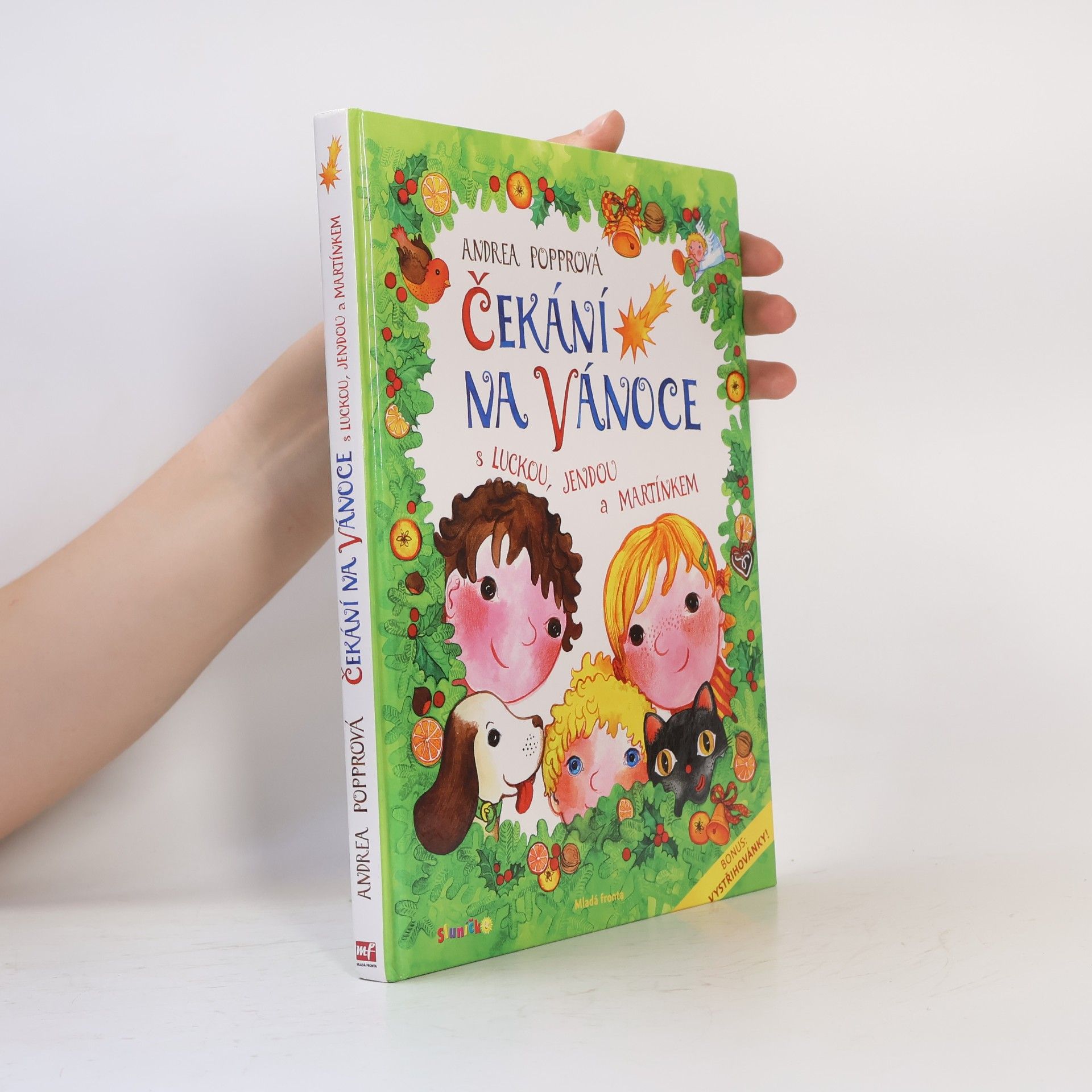 Andrea Popprová Čekání na Vánoce s Luckou, Jendou a Martínkem
