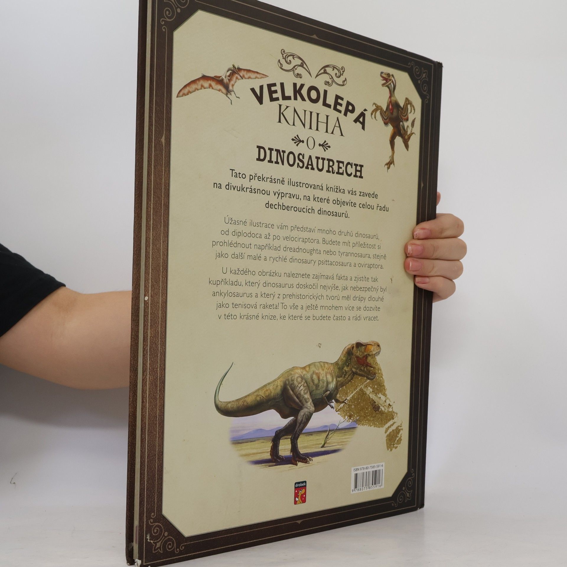 Jackson Tom Velkolepá kniha o dinosaurech