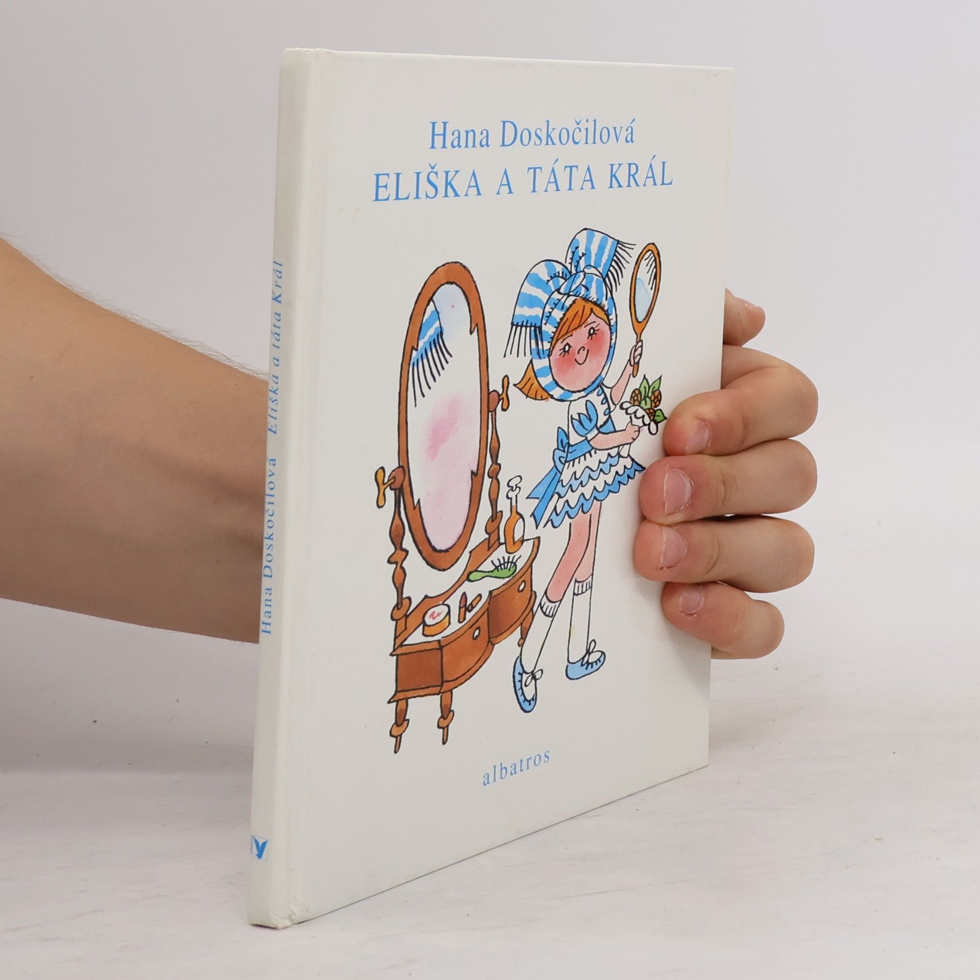 Hana Doskočilová Eliška a táta Král