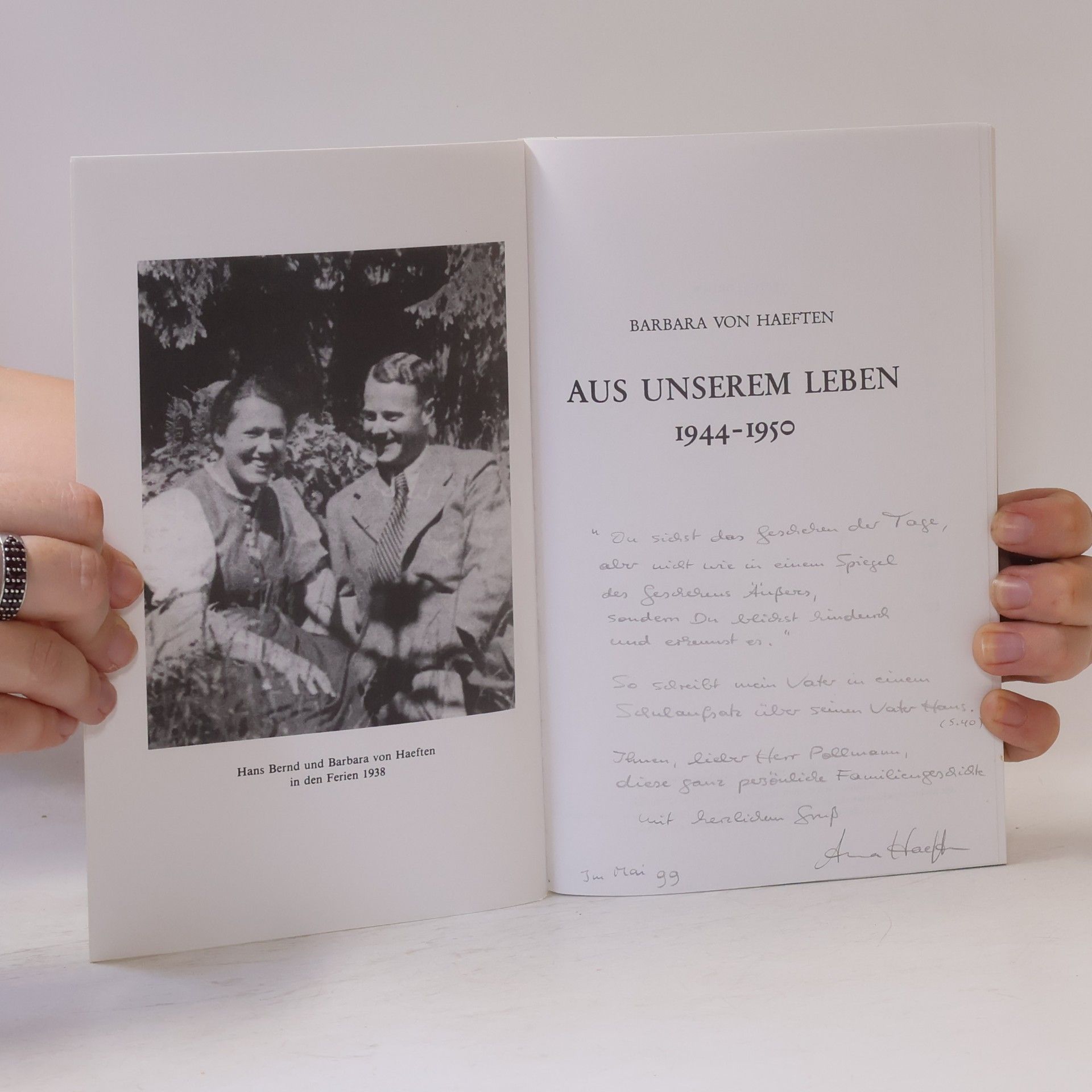 Barbara von Haeften Aus unserem Leben 1944-1950