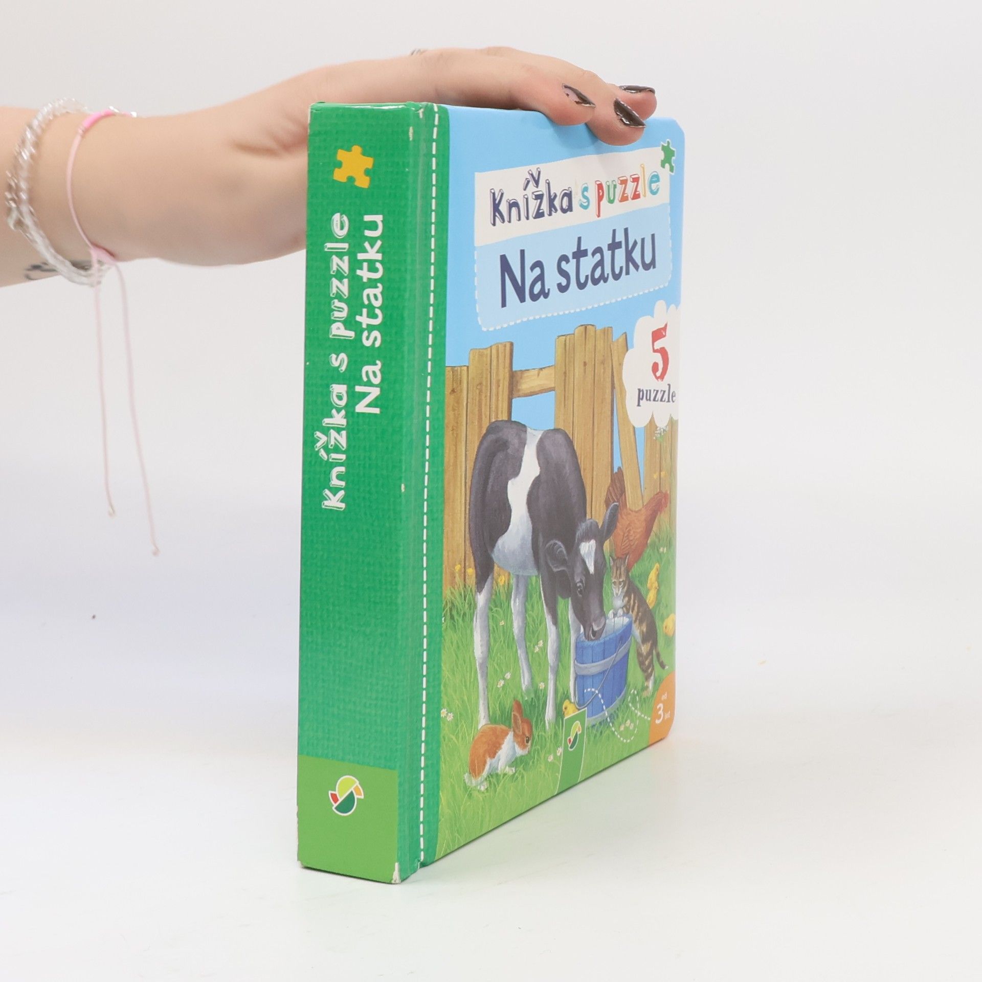 Kolektiv autorů Na statku - knížka s puzzle