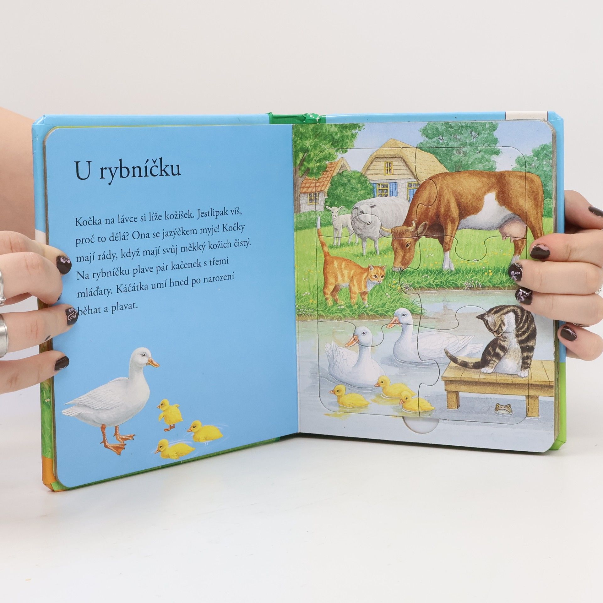 Kolektiv autorů Na statku - knížka s puzzle