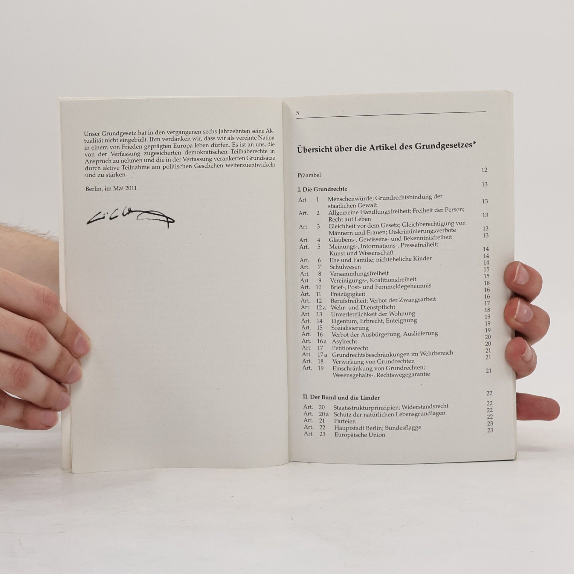 Andreas Voßkuhle Grundgesetz für die Bundesrepublik Deutschland
