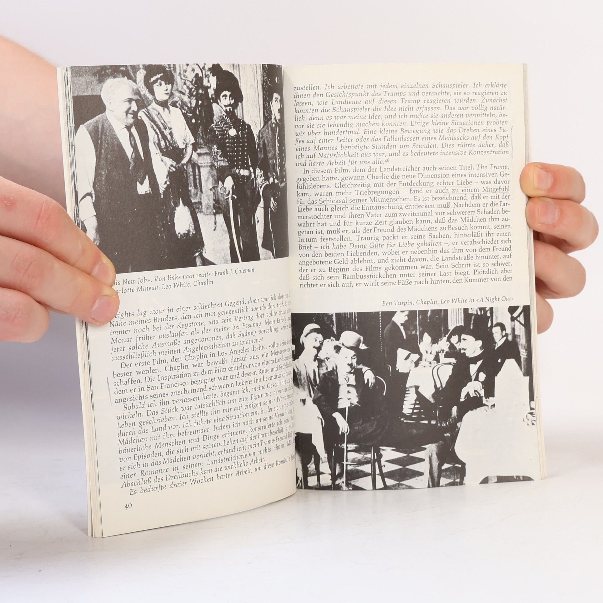 Wolfram Tichy Charlie Chaplin in Selbstzeugnissen und Bilddokumenten