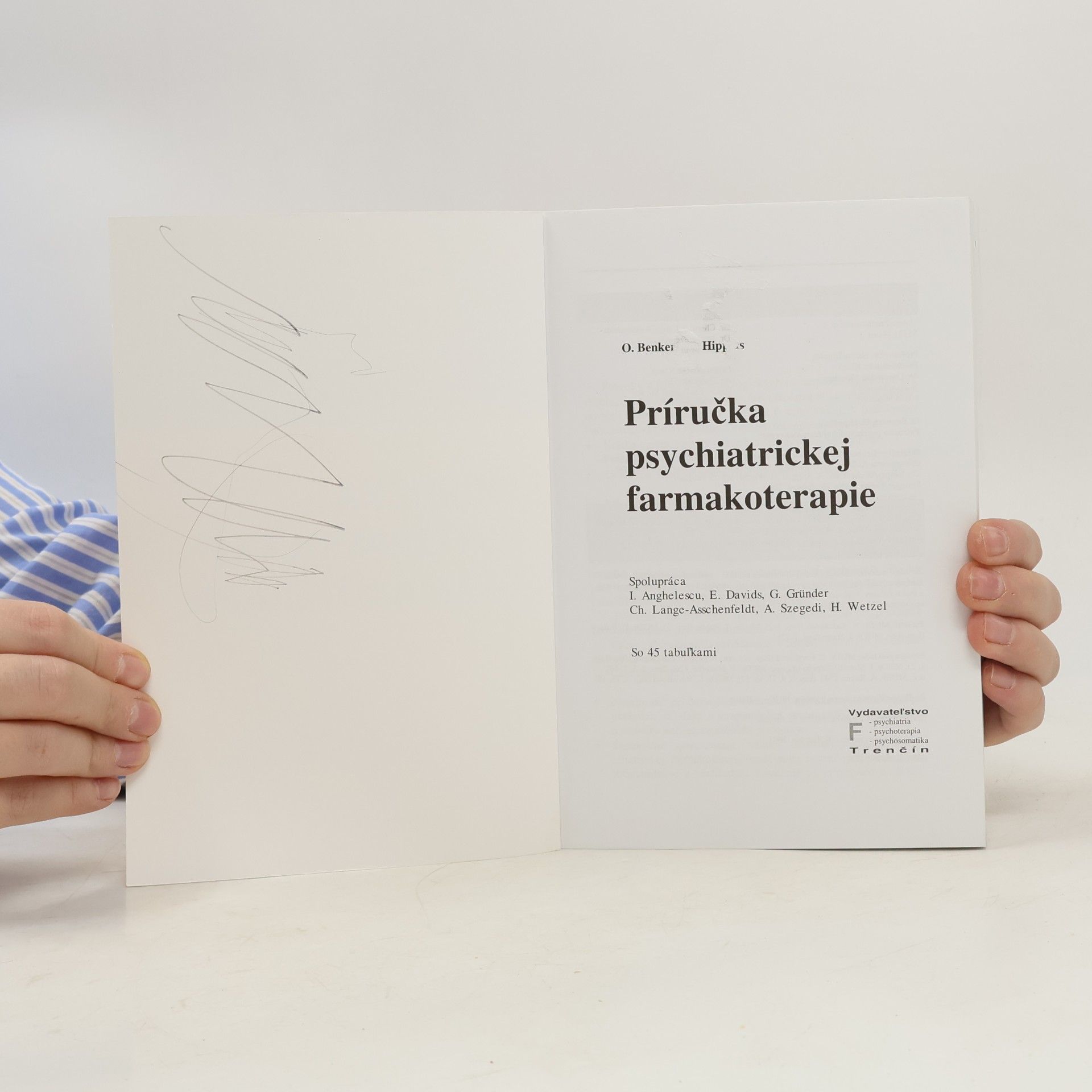 Otto Benkert Príručka psychiatrickej farmakoterapie