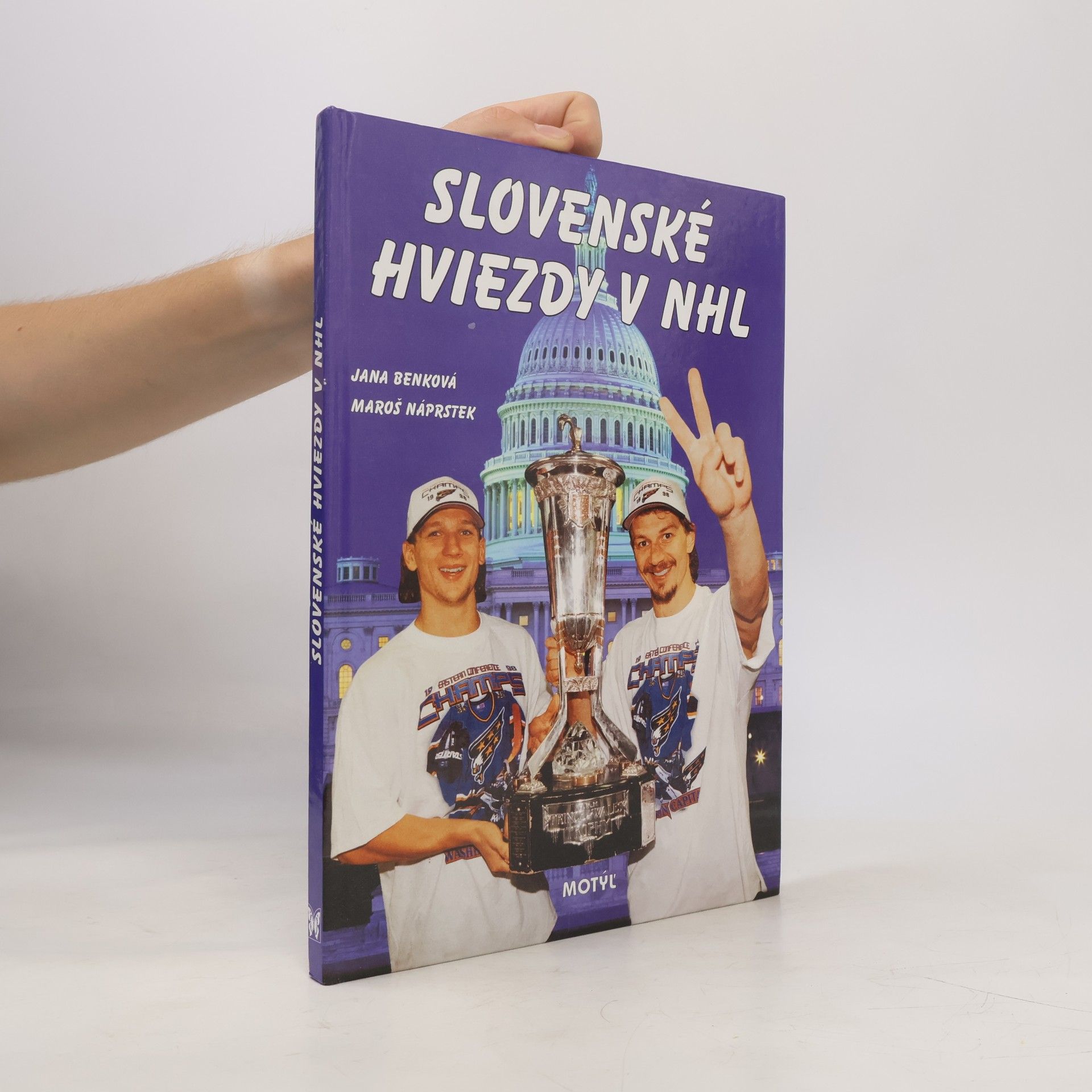 Maroš Náprstek Jana Benková Slovenské hviezdy v NHL