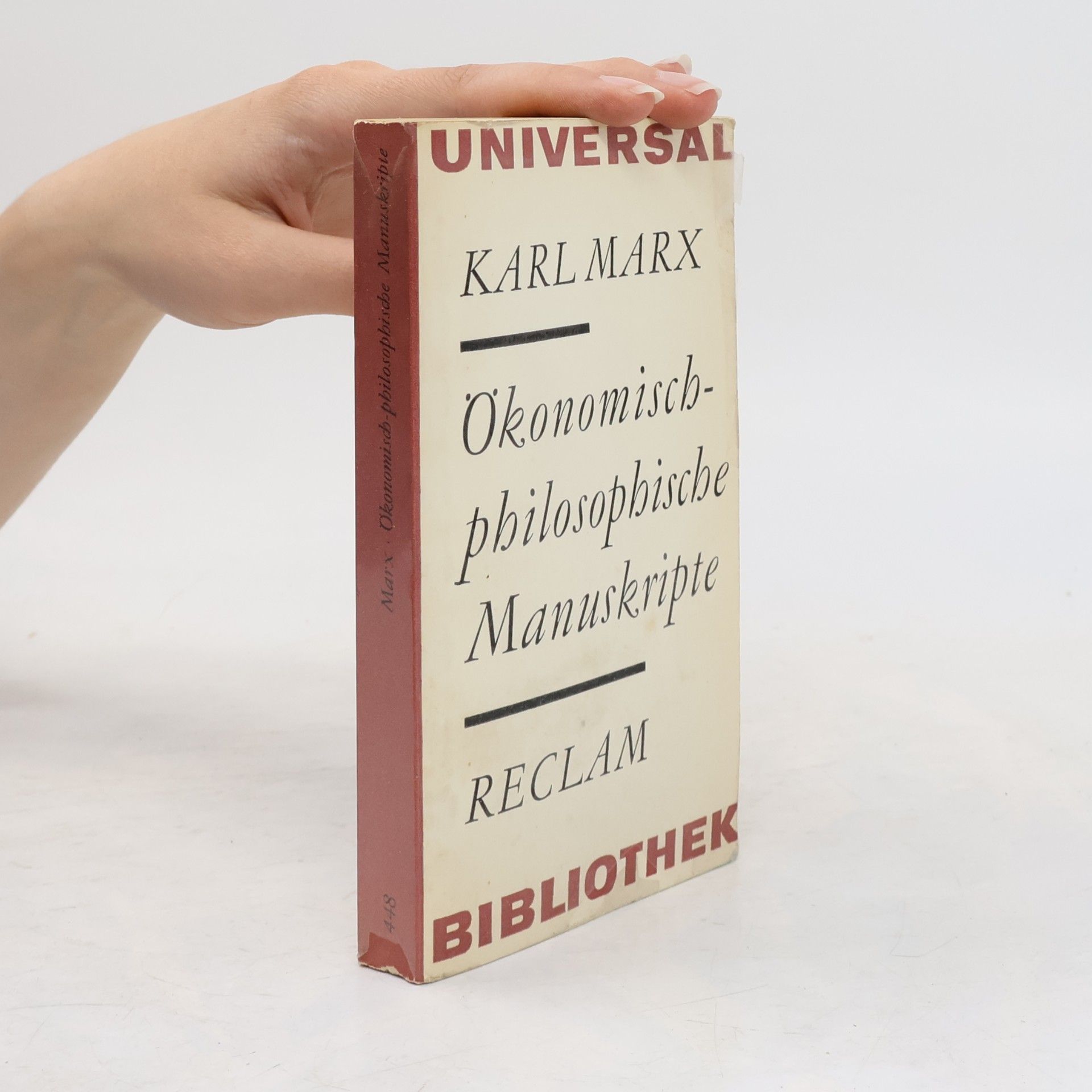 Karl Marx Ökonomischphilosophische Manuskripte