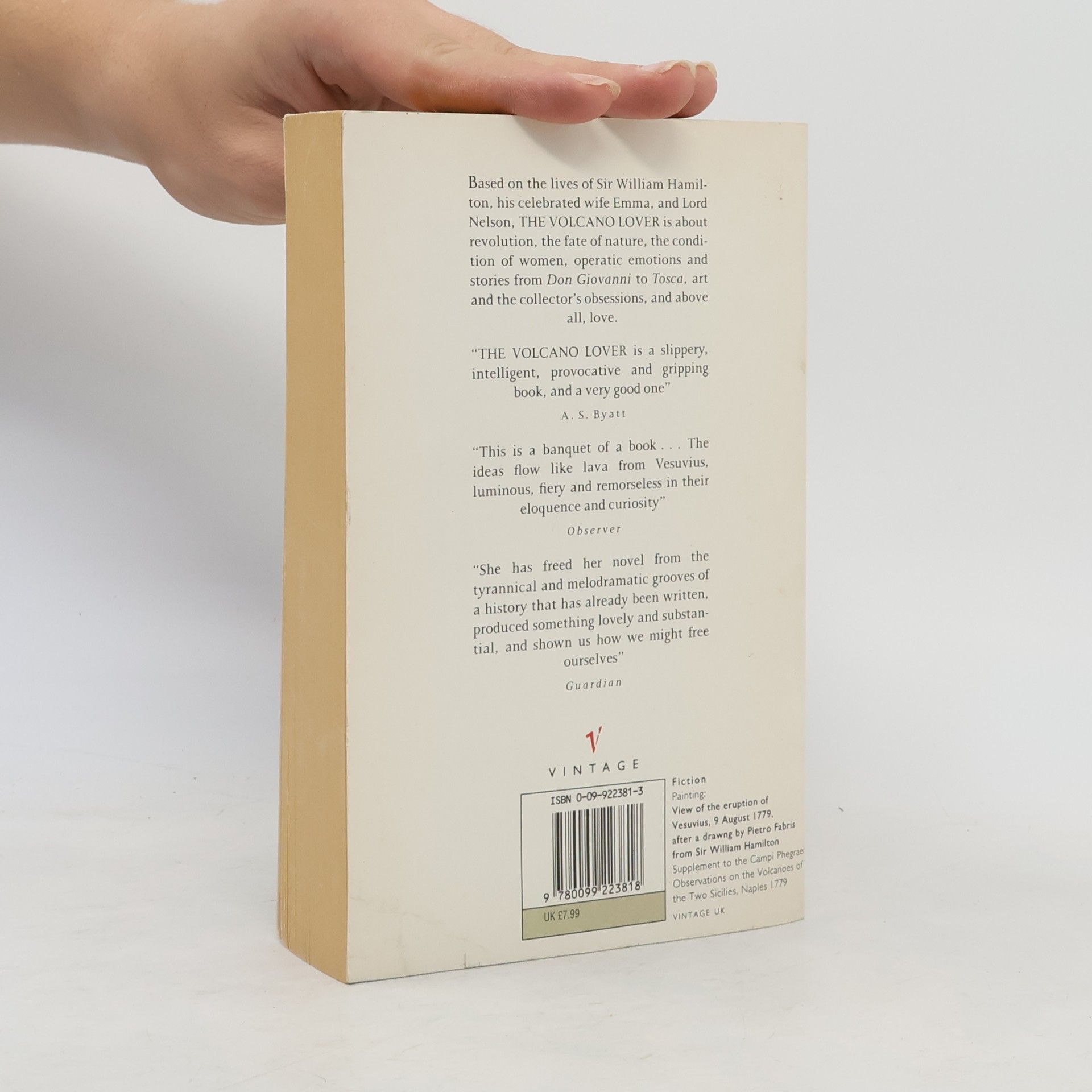 Susan Sontag The Volcano Lover : A Romance