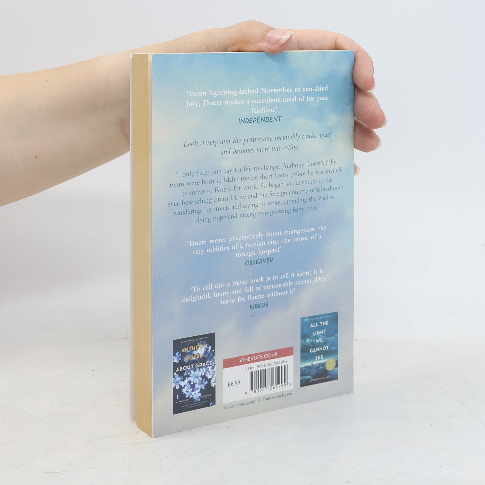 Anthony Doerr Four Seasons in Rome
