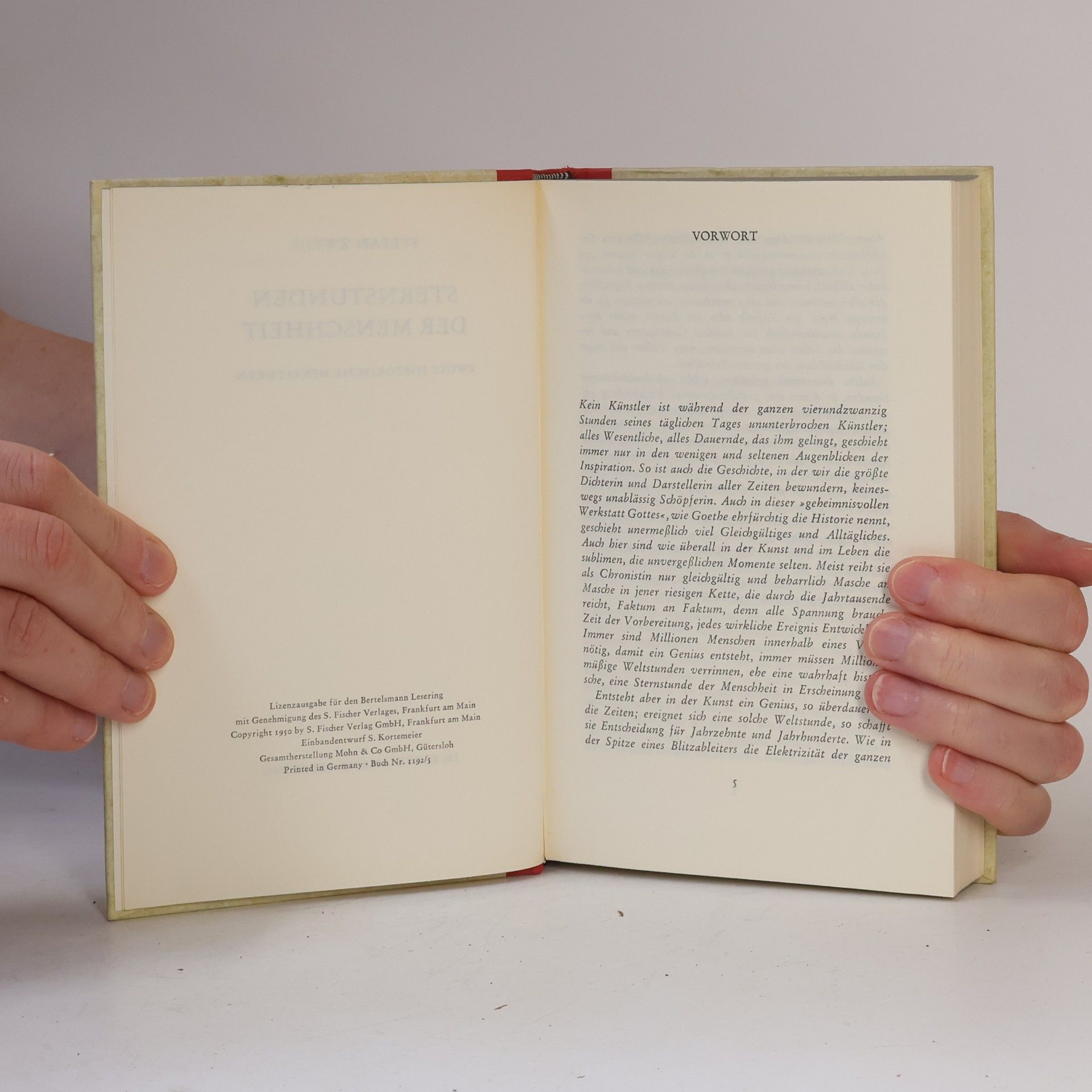 Stefan Zweig Sternstunden der Menschheit
