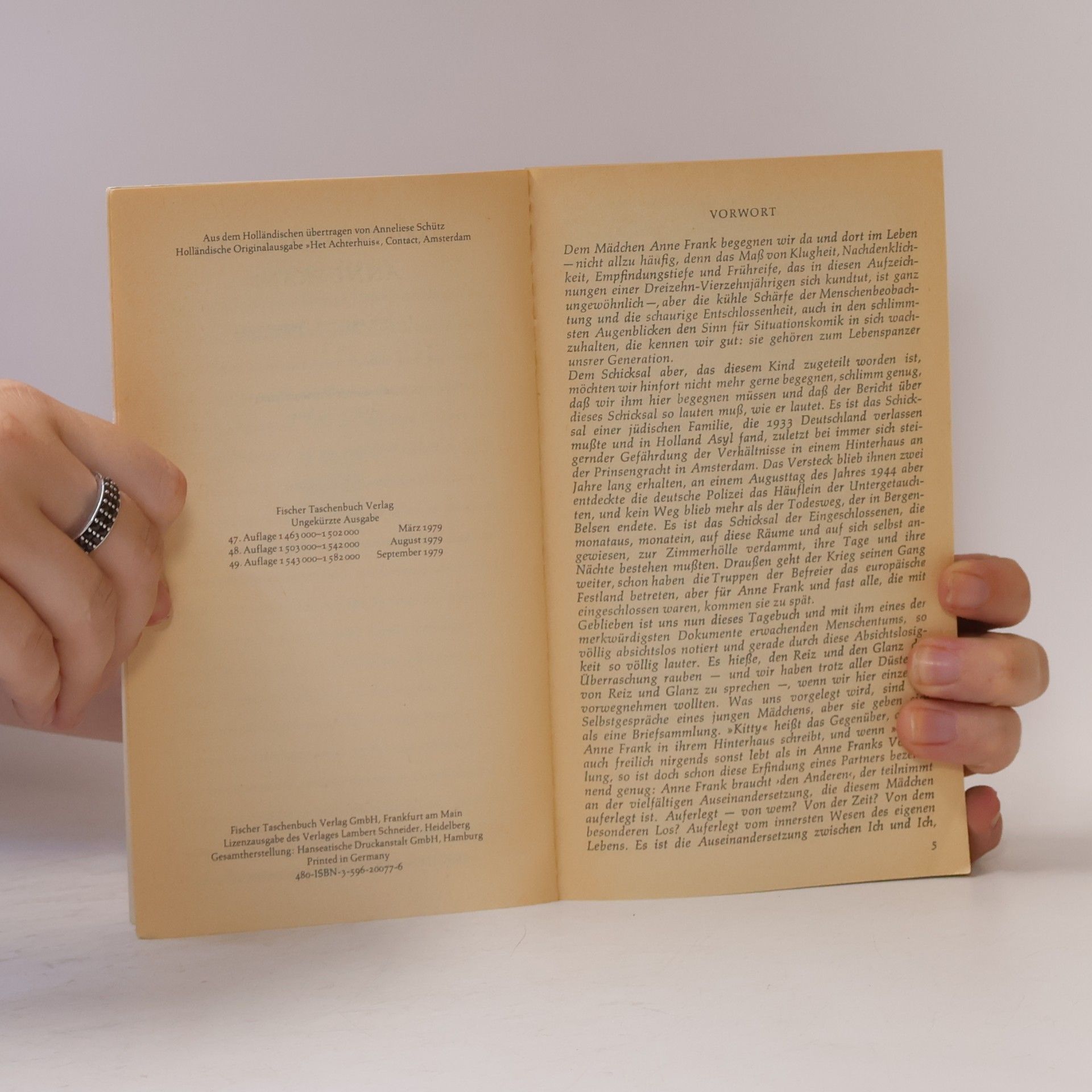 Anne Frank Das Tagebuch der Anne Frank
