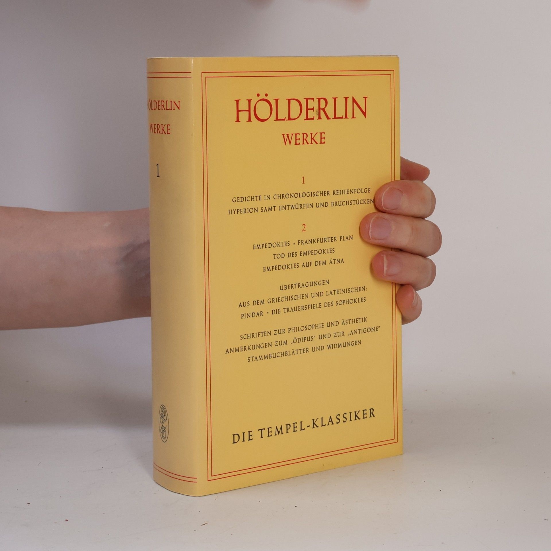Kolektiv autorů Hölderlin Werke 1