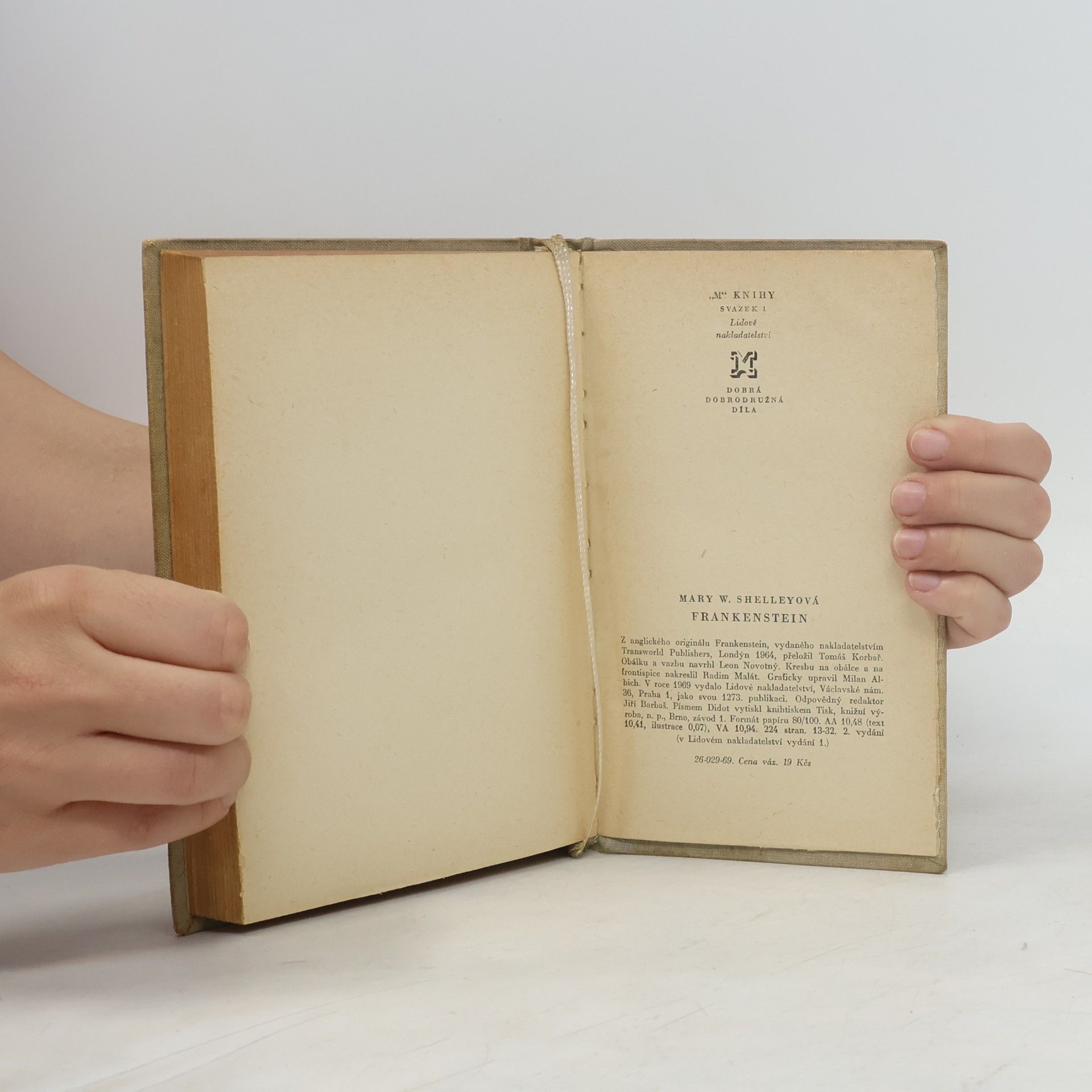 Mary W. Shelley Frankenstein