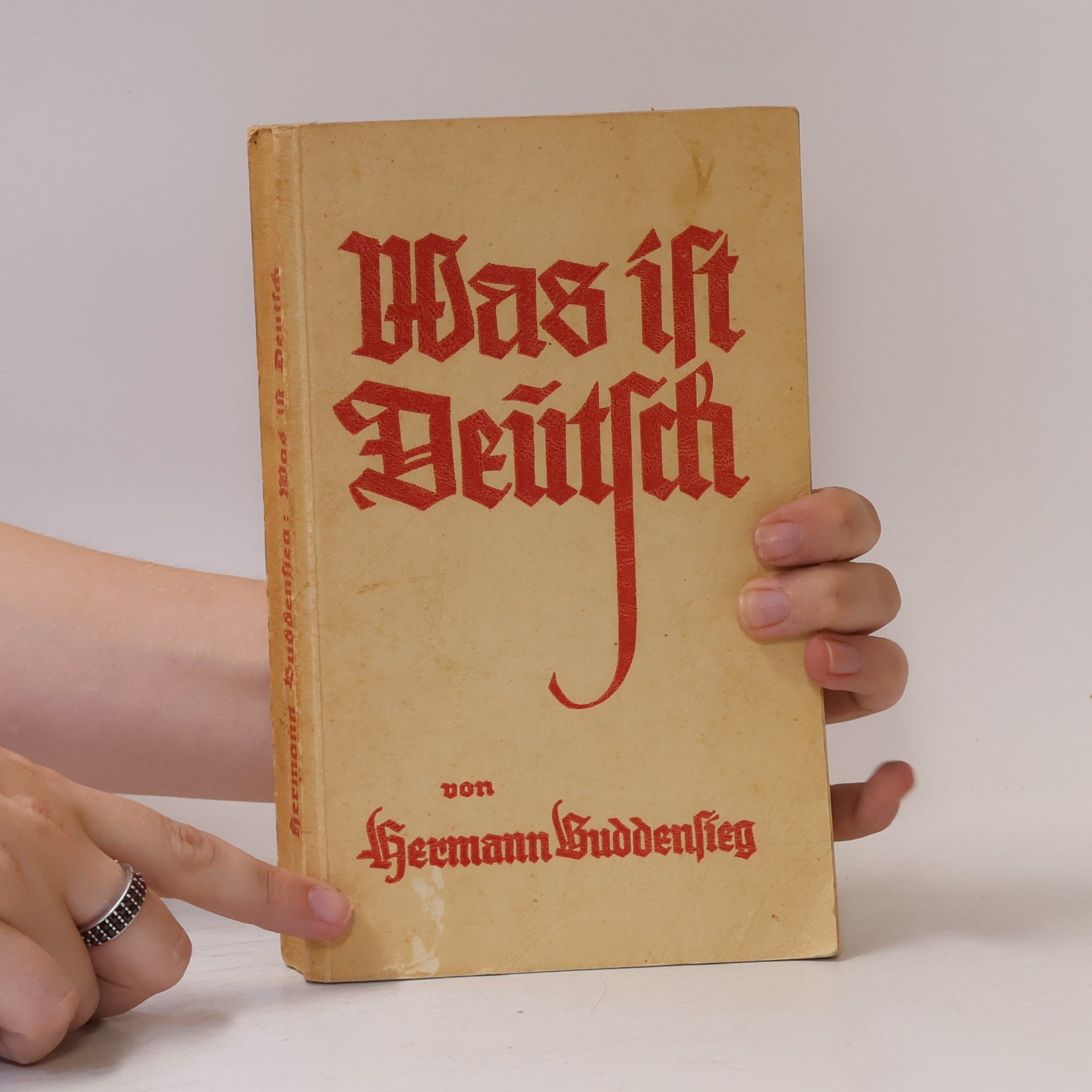 Hermann Buddensieg Was ist Deutsch? Eine Handreichung