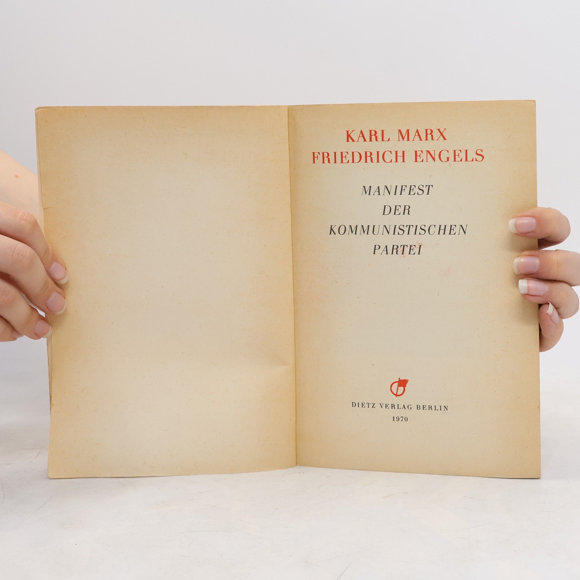 Karl Marx Manifest der Kommunistischen Partei