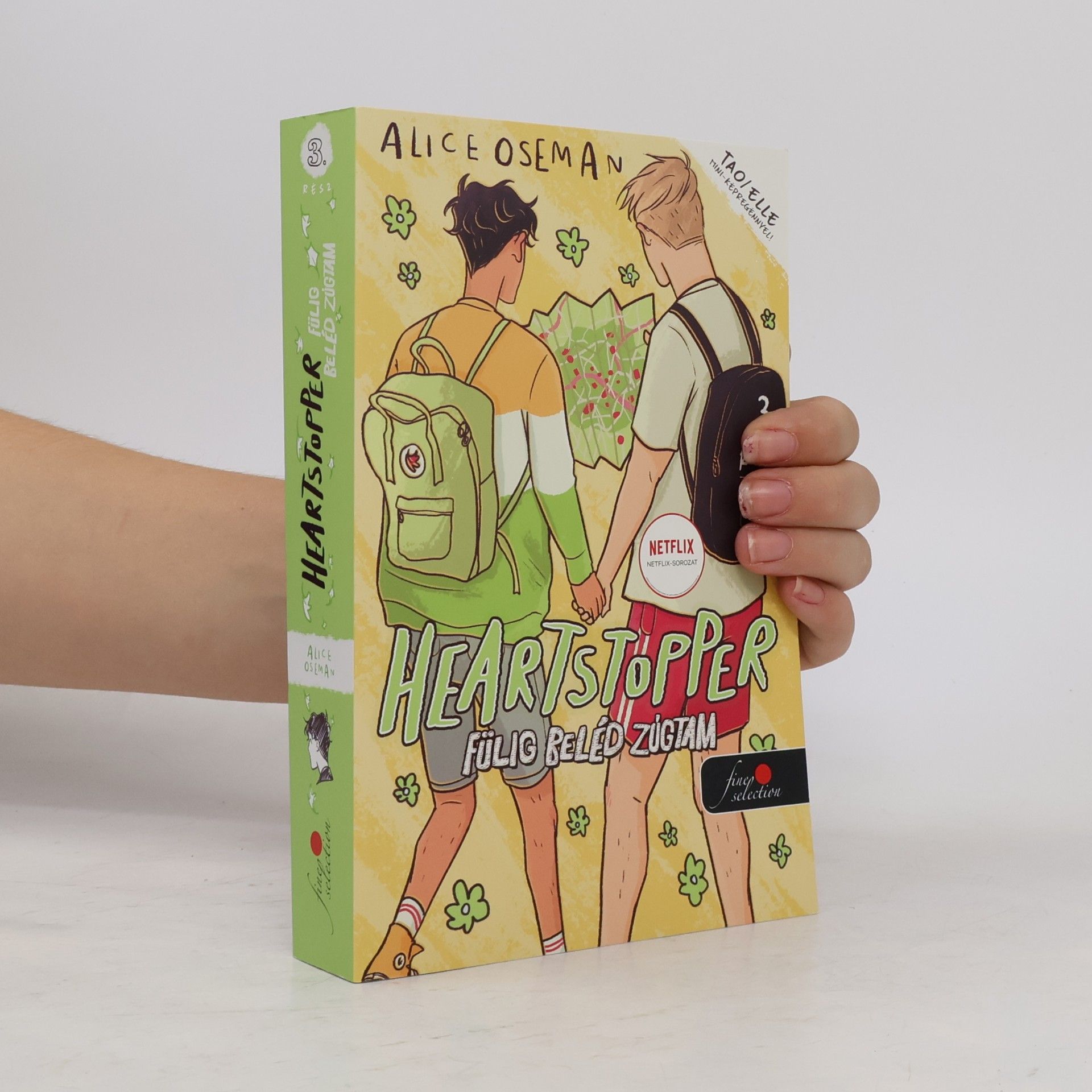 Alice Oseman Heartstopper – Fülig beléd zúgtam - Tao/Elle mini-képregénnyel!