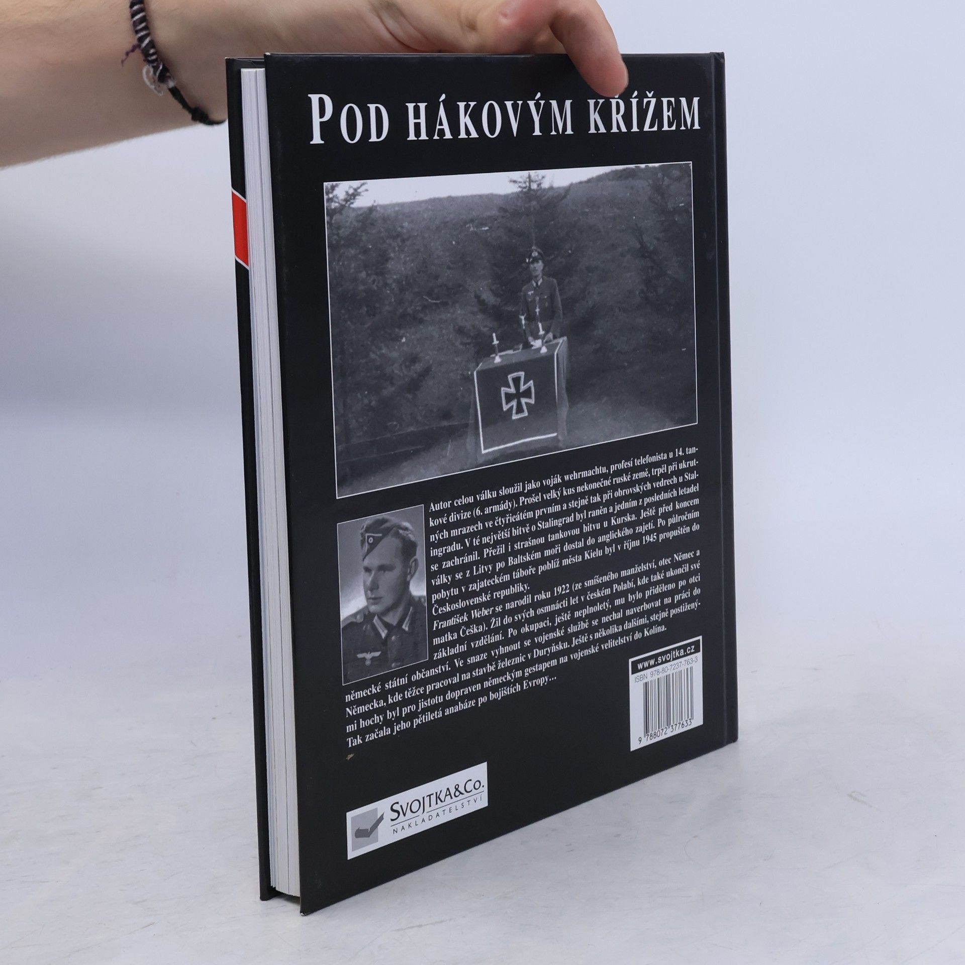 František Weber Pod hákovým křížem
